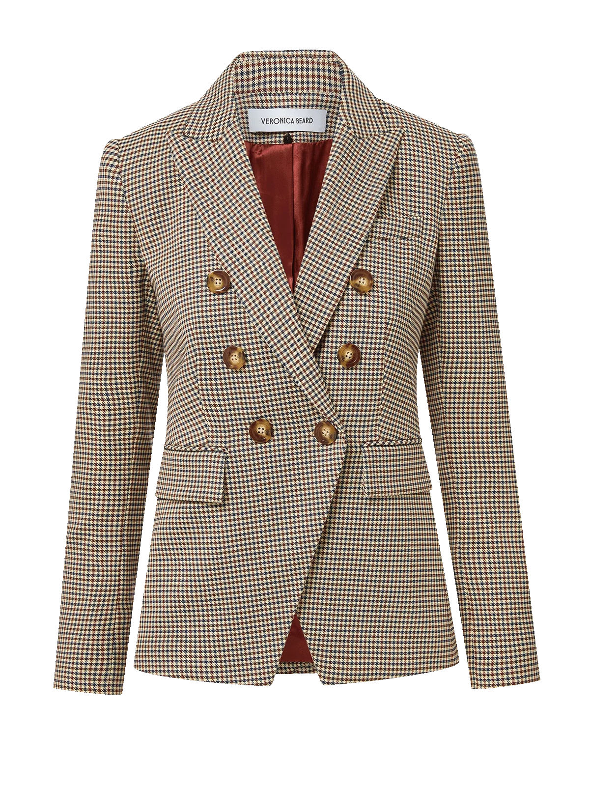 Veronica Beard, Miller Houndstooth Dickey Jacket