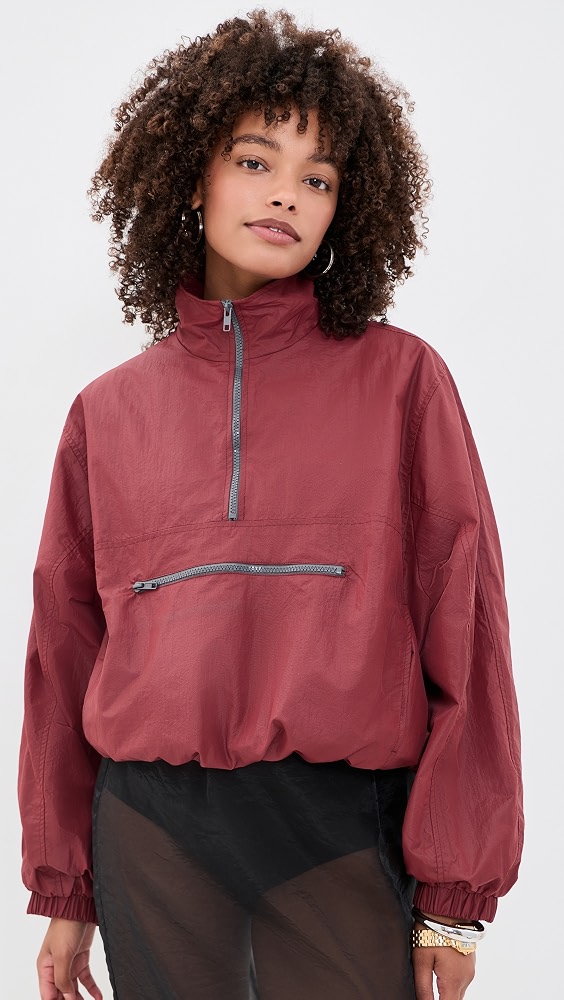 Ibiza Windbreaker - Burgundy
