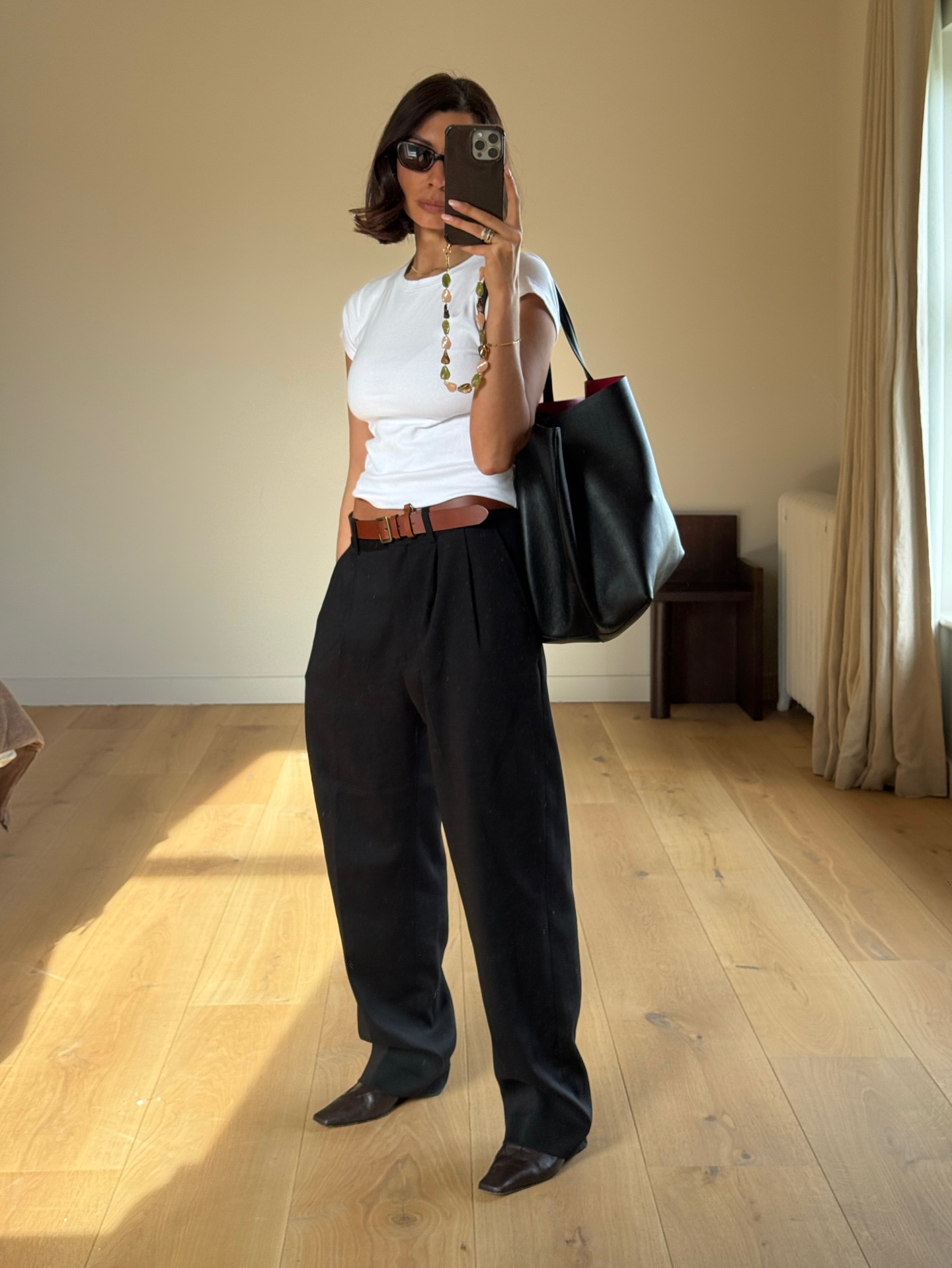 Autumn work capsule wardrobe
