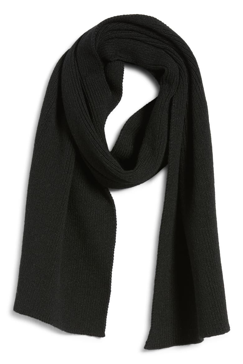 Core Wide Knit Scarf