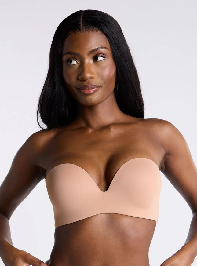 Boux Avenue, Strapless Microfibre Multiway Bra - 02 Fair