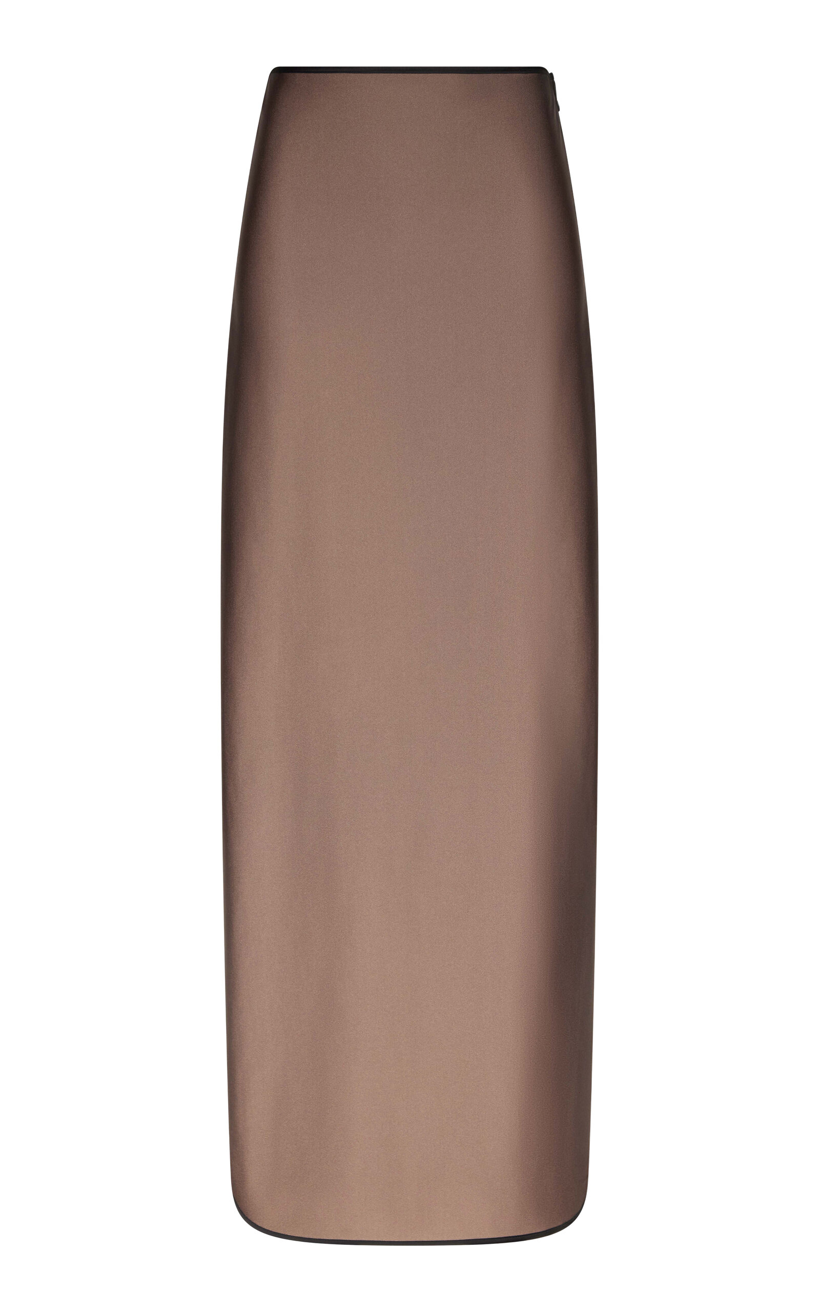 Summer Bones Satin Sheath Maxi Skirt