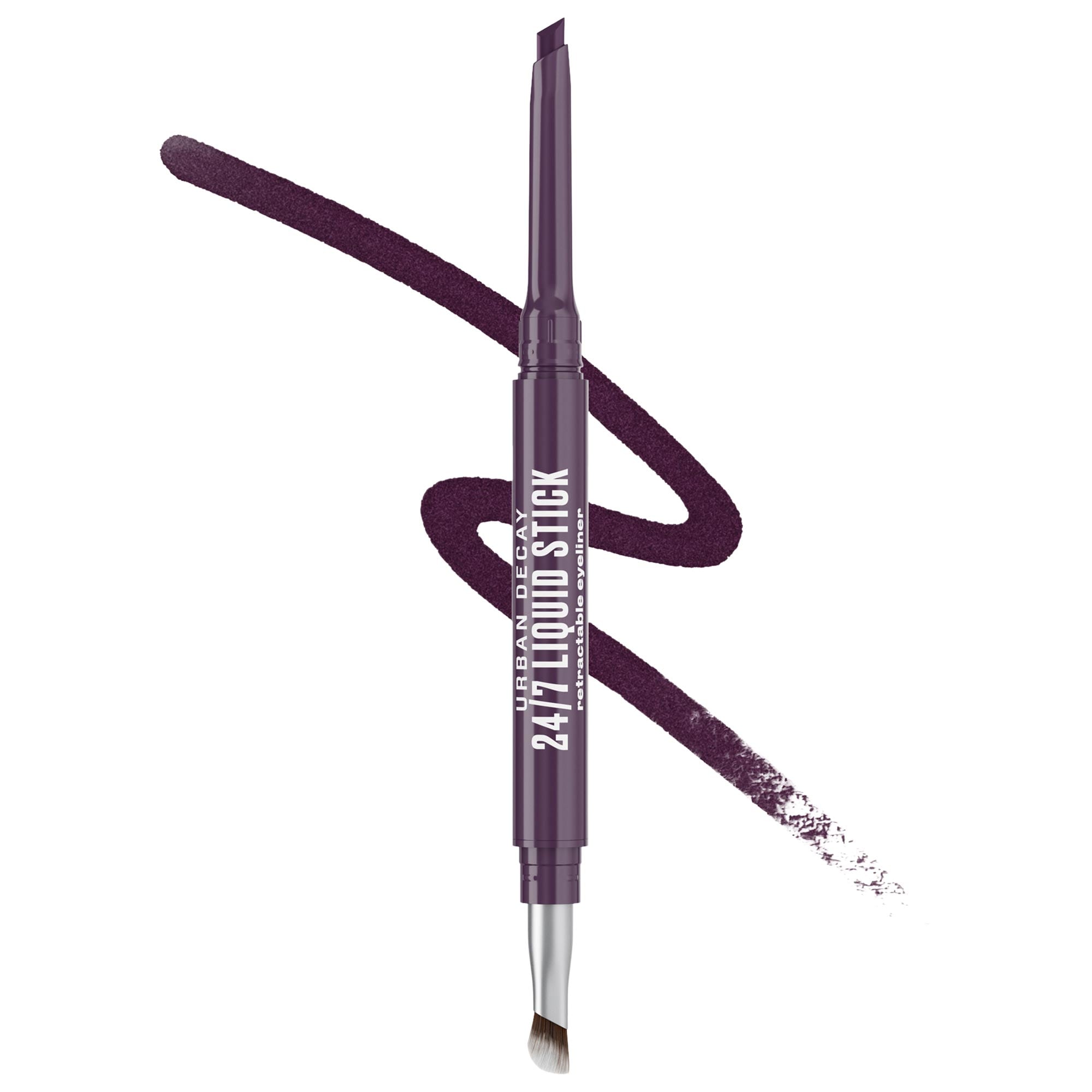 24/7 Liquid Stick Retractable Waterproof Eyeliner + Brush - Brown Noise
