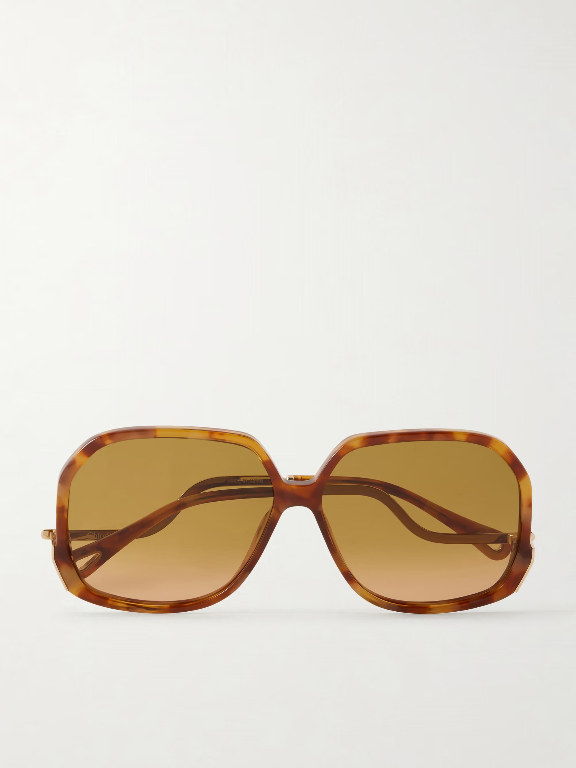 Chlo&eacute; Eyewear, Squared-Frame Acetate Sunglasses