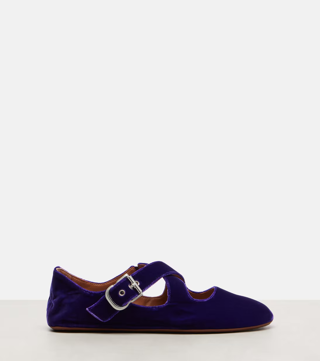 Alaïa, Velvet ballet flats