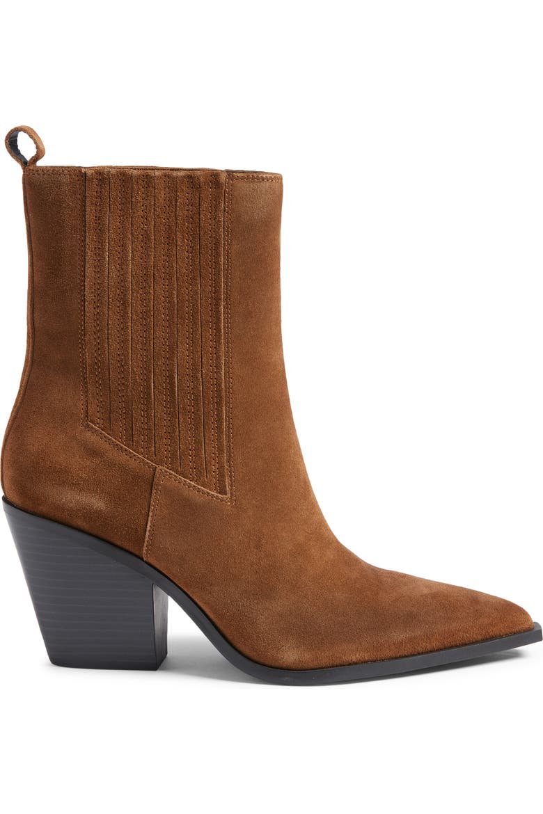 Angie Leather Bootie
