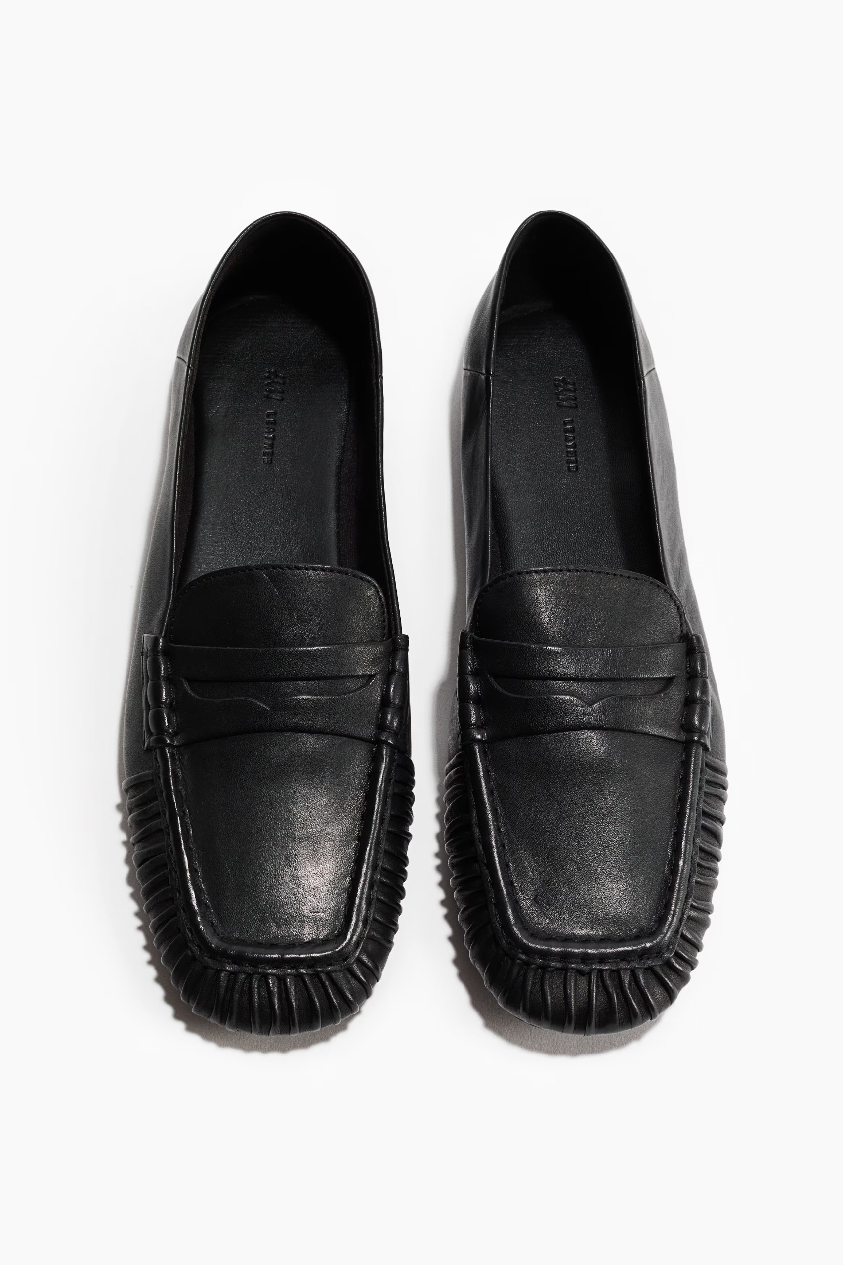 H&M , Leather Loafers