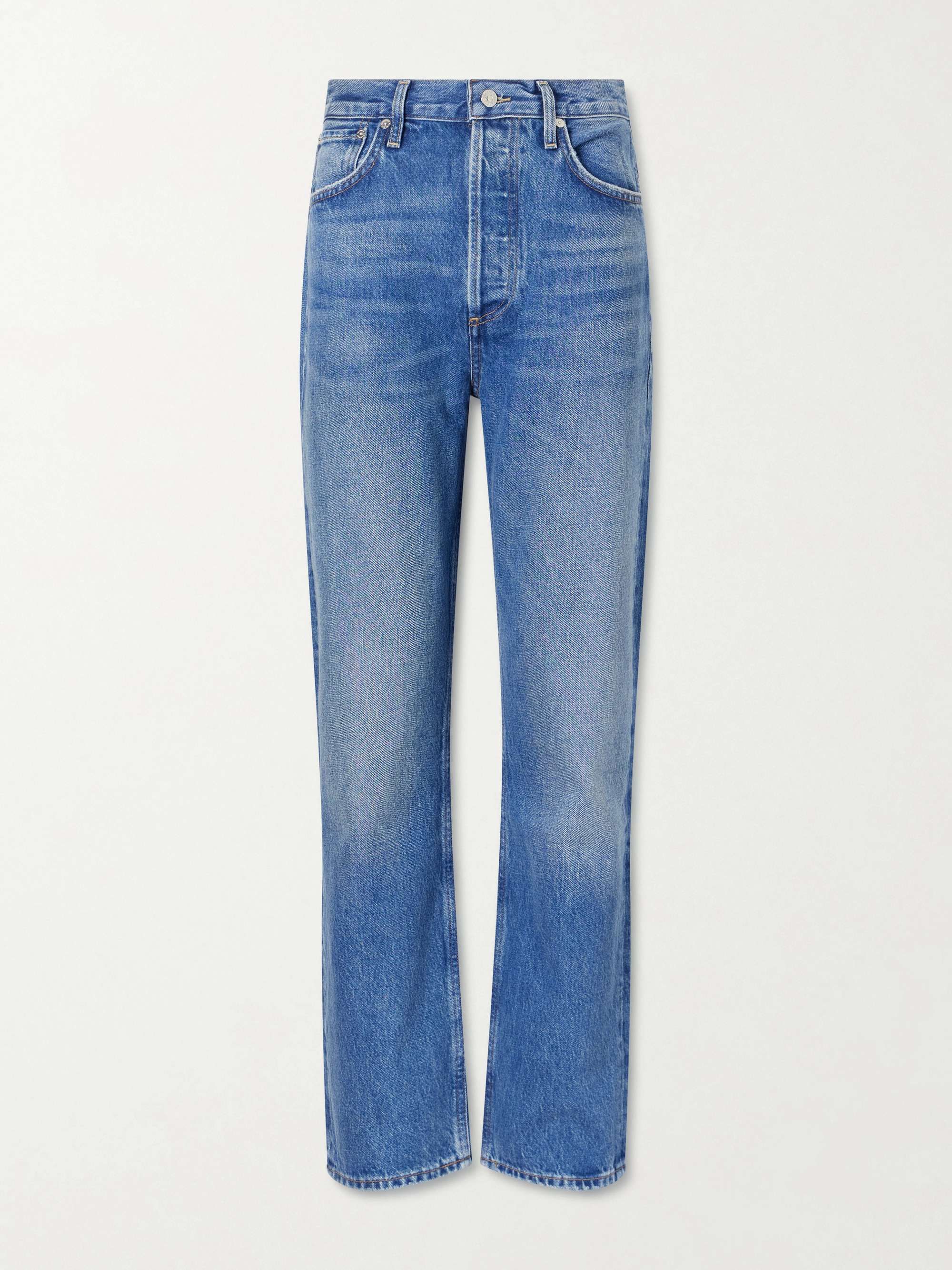 Blaine High-Rise Straight-Leg Jeans