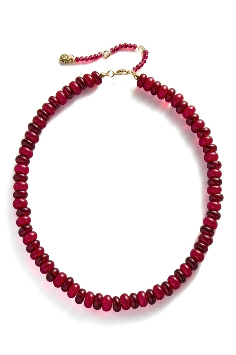 Joyce Semiprecious Stone Beaded Necklace