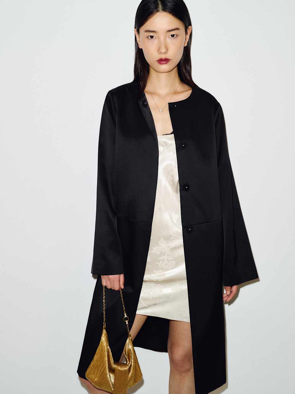 Stella Satin Coat