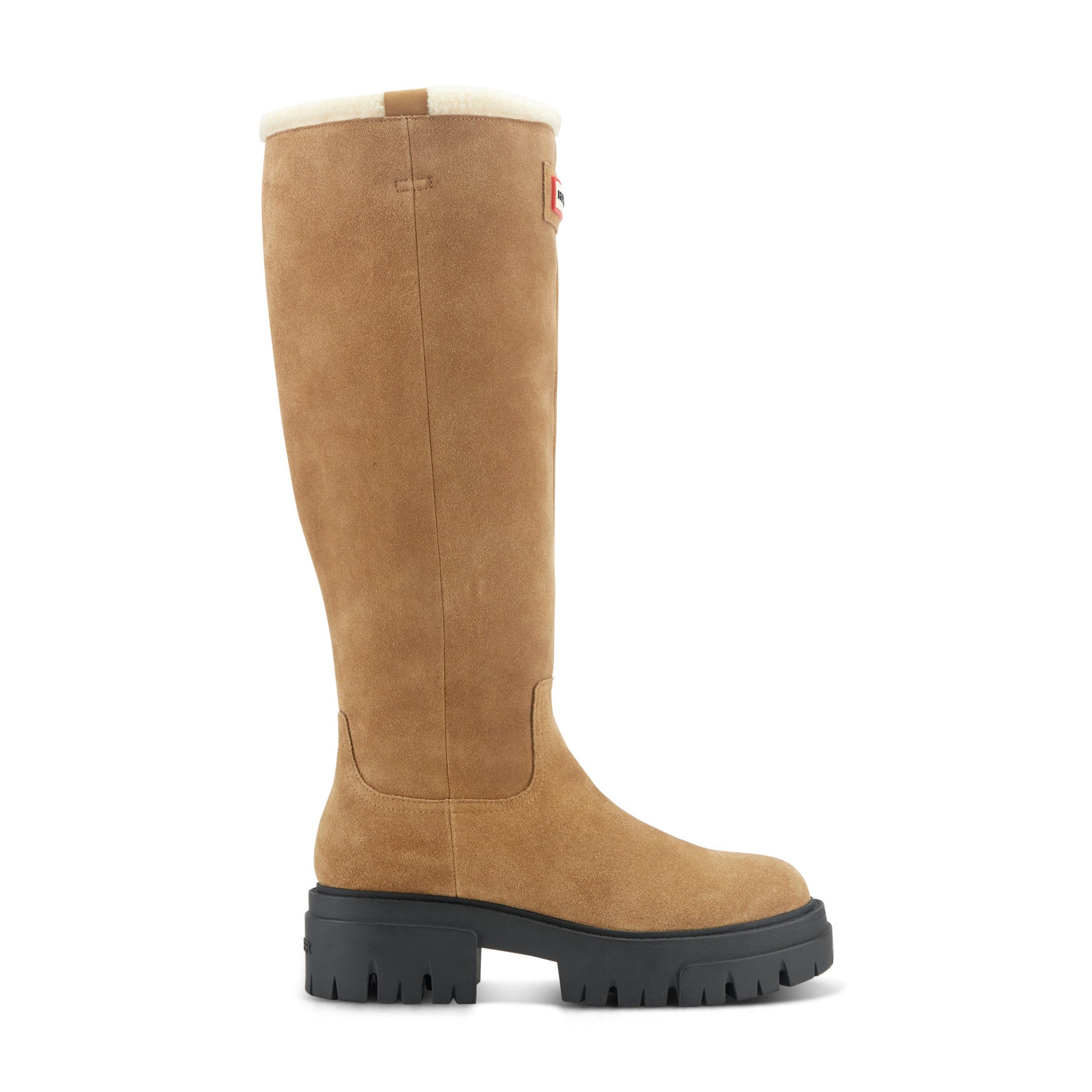 Women's Giania Suede Boots - 5 / Medium Natural Suede