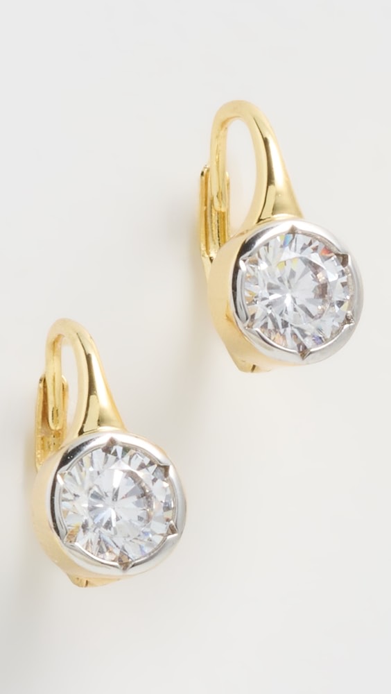 The Marais Hook Gold Earrings - Gold
