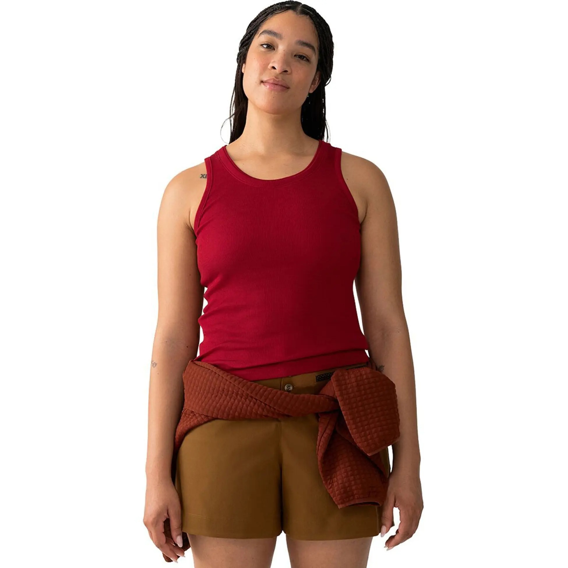 Hikerkind, Ribbed Merino Tank Top - Women's