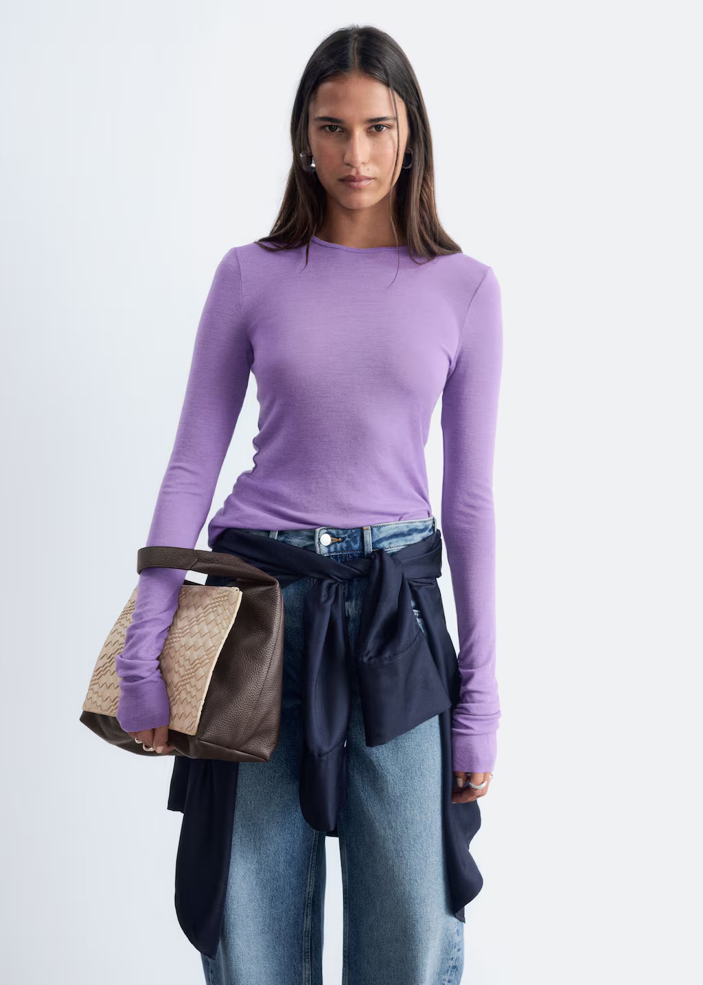 & Other Stories, Plain-Knit Wool Top