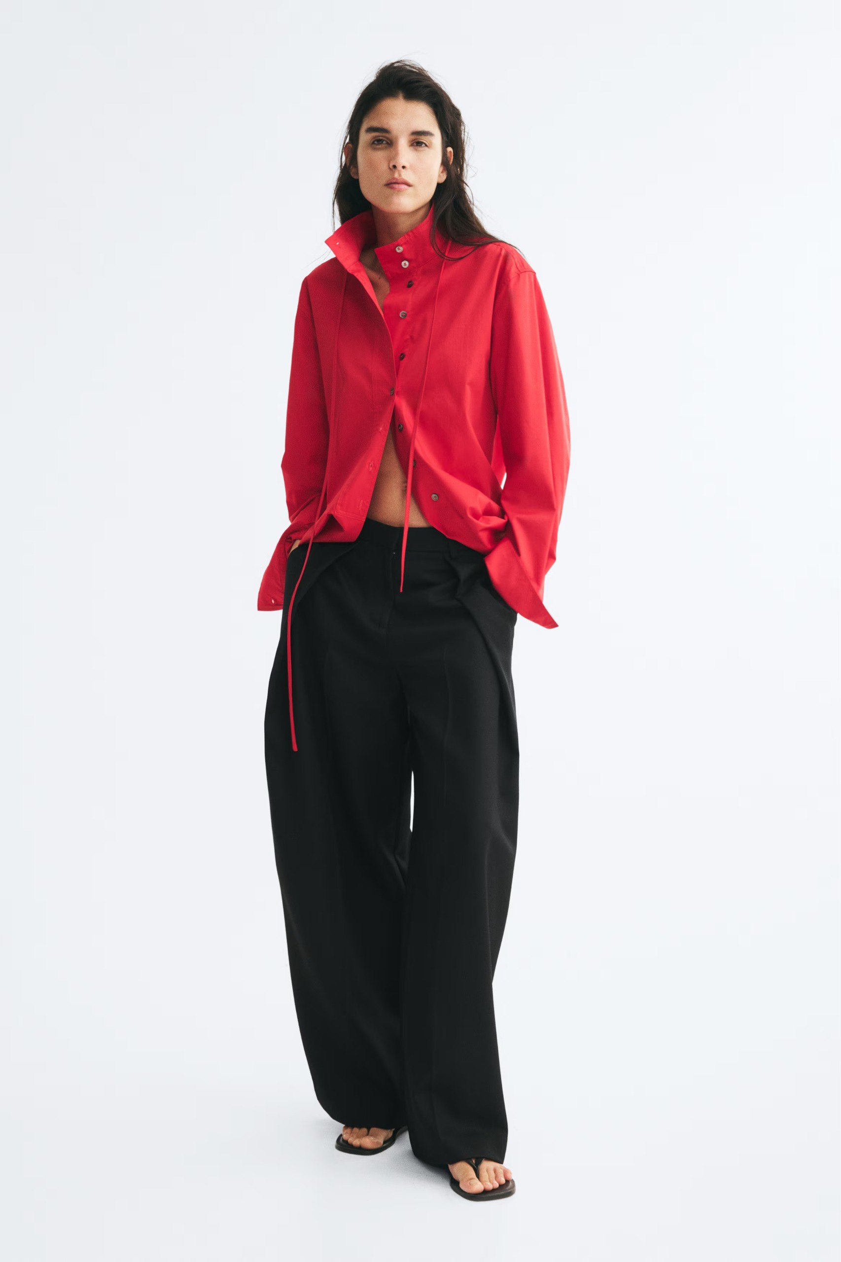 H&M, Wrap-detail Tailored Trousers