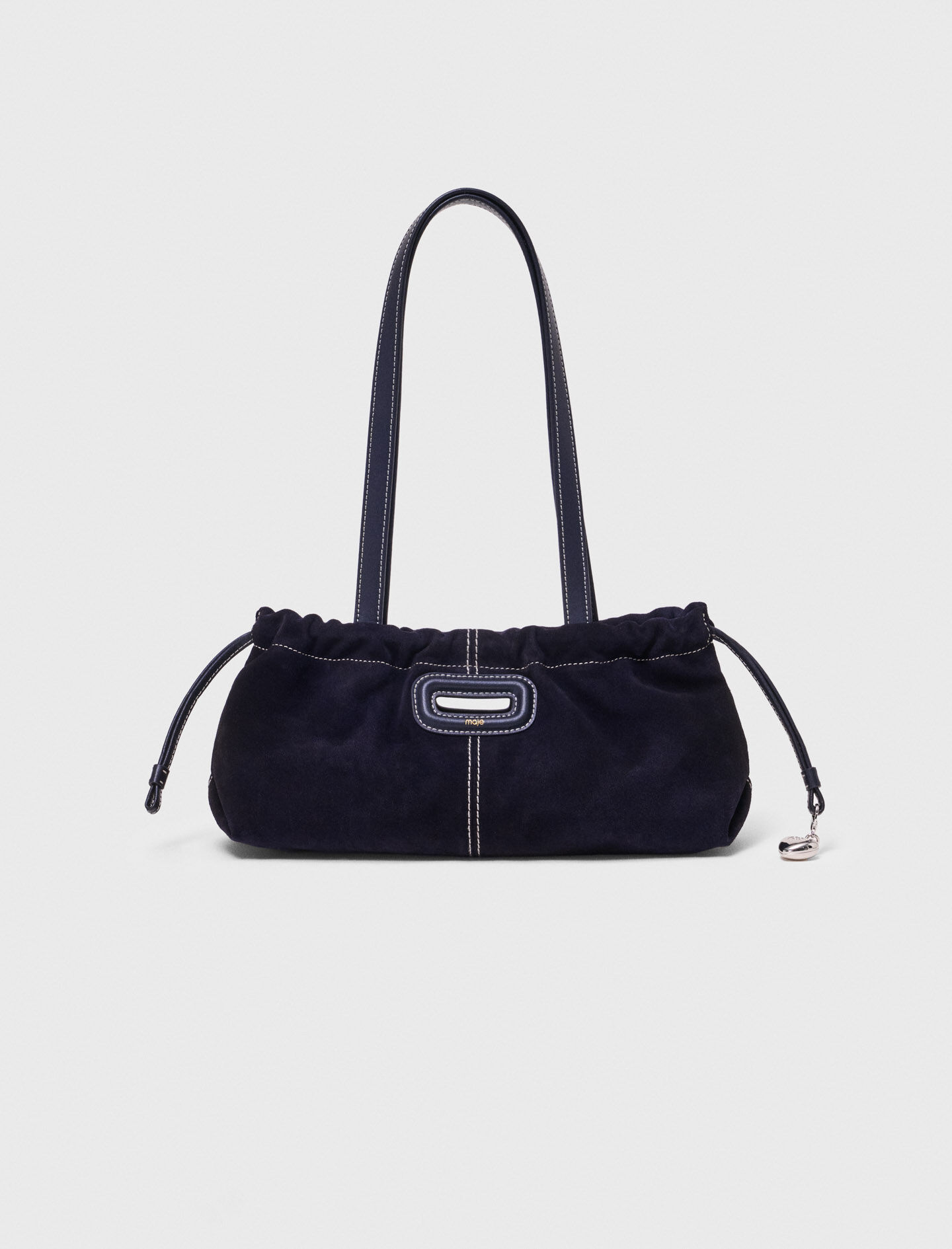 Topstitched Suede Milpli Gazette