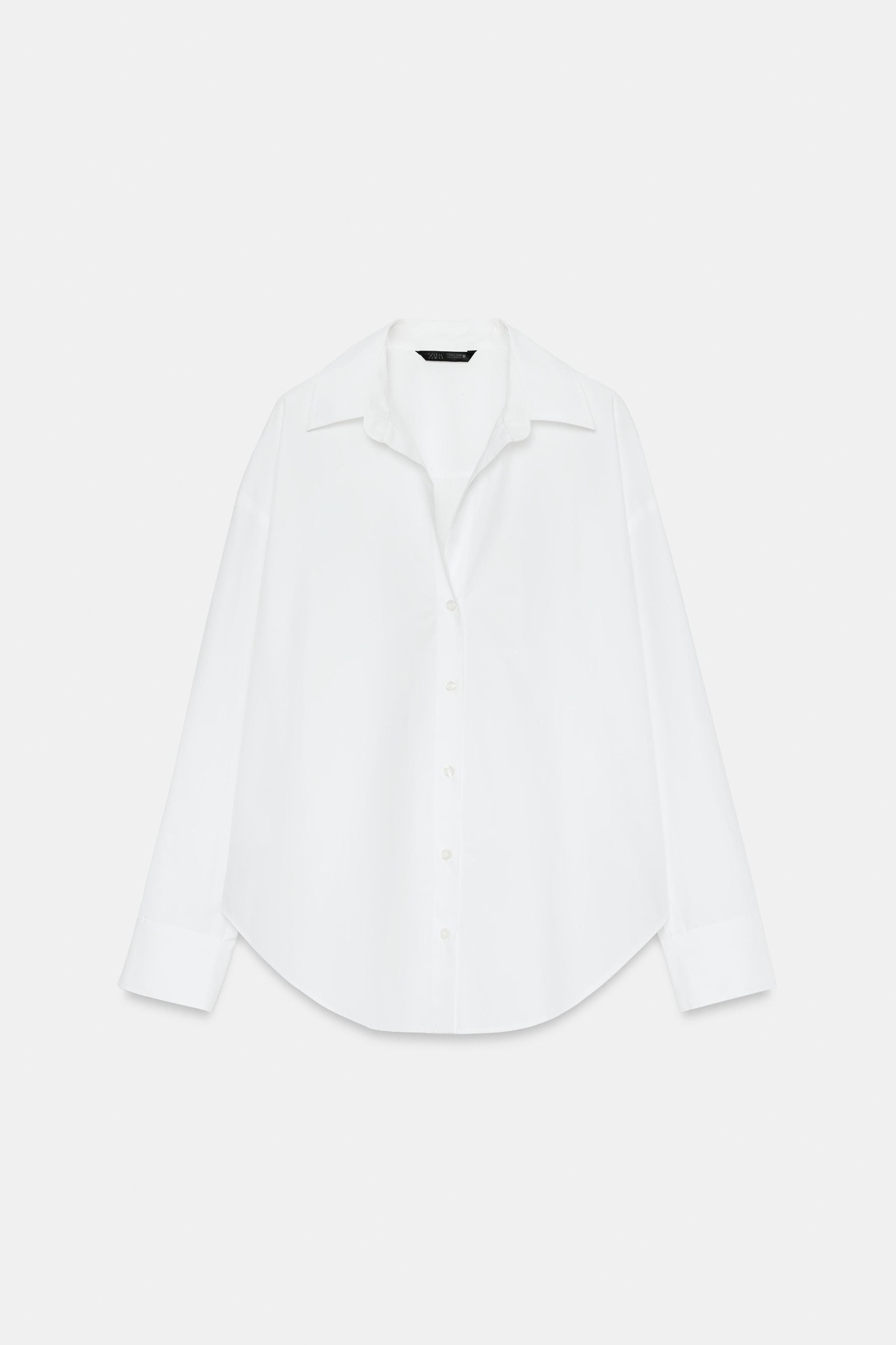 ZARA, Basic Poplin Shirt