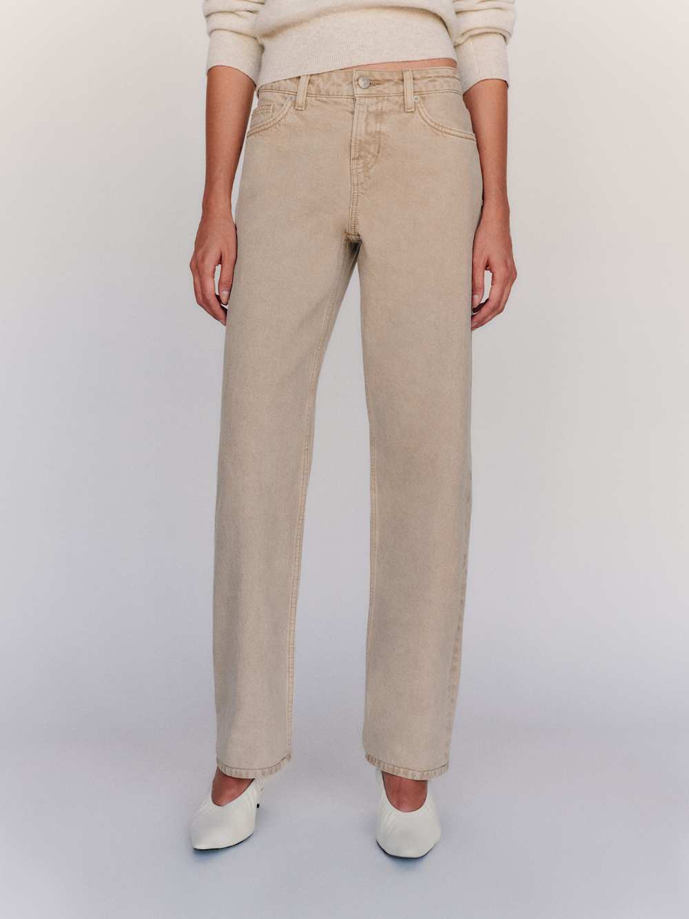 Charlee Low Rise Straight Leg Jeans