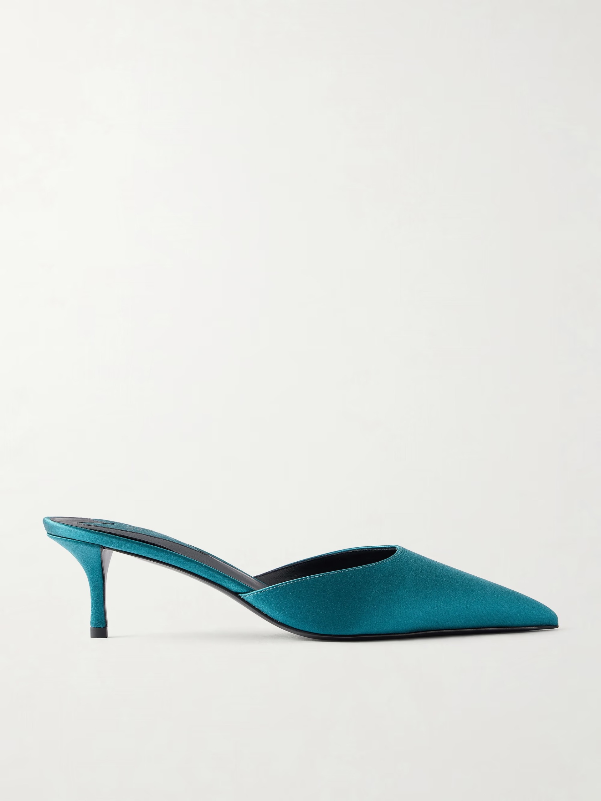 Alaïa, Le Coeur 55 Satin Mules