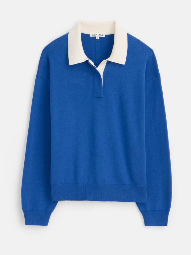 Bond St Polo in Cotton Cashmere