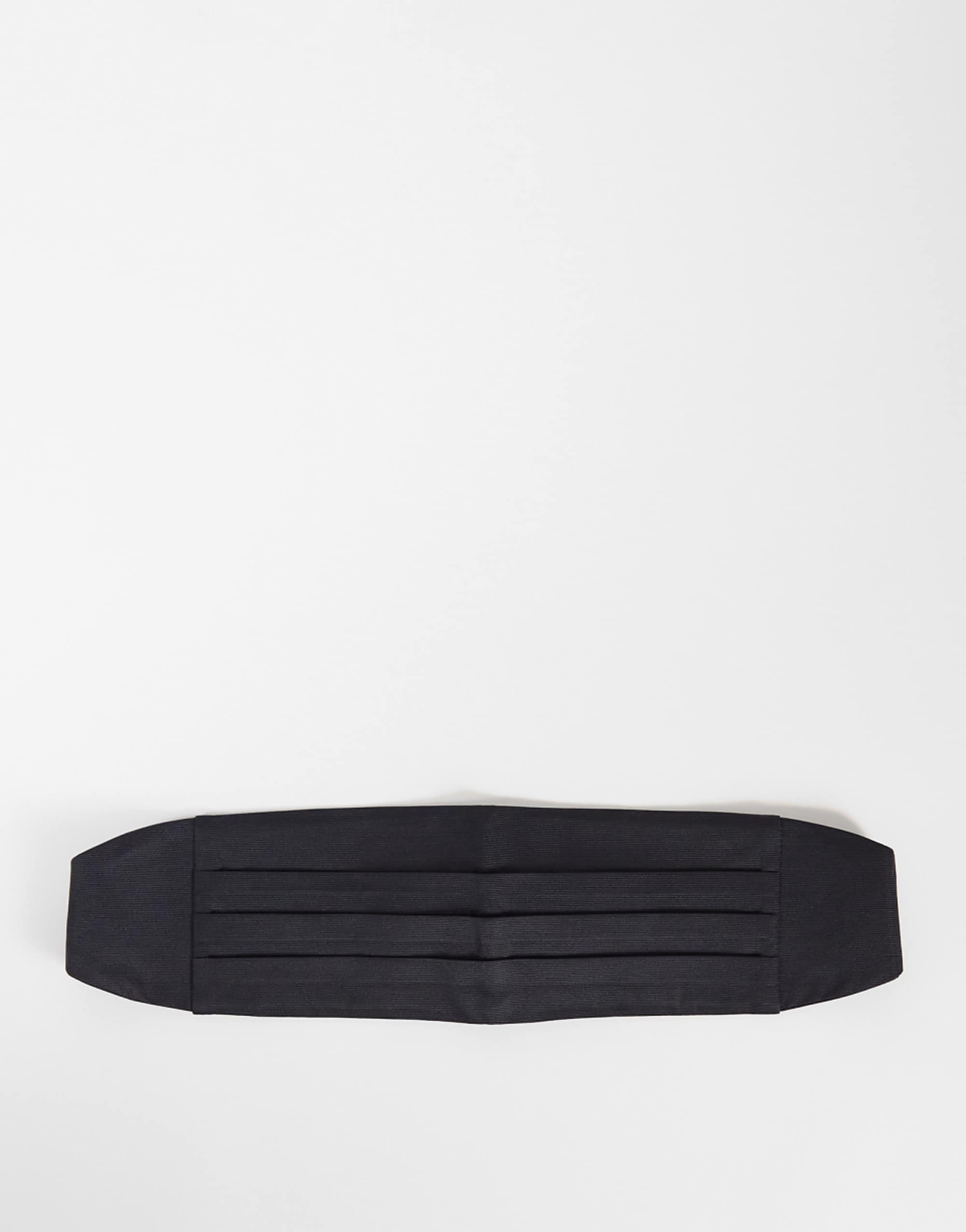 Asos Design - Cummerbund Pour Taille - Noir