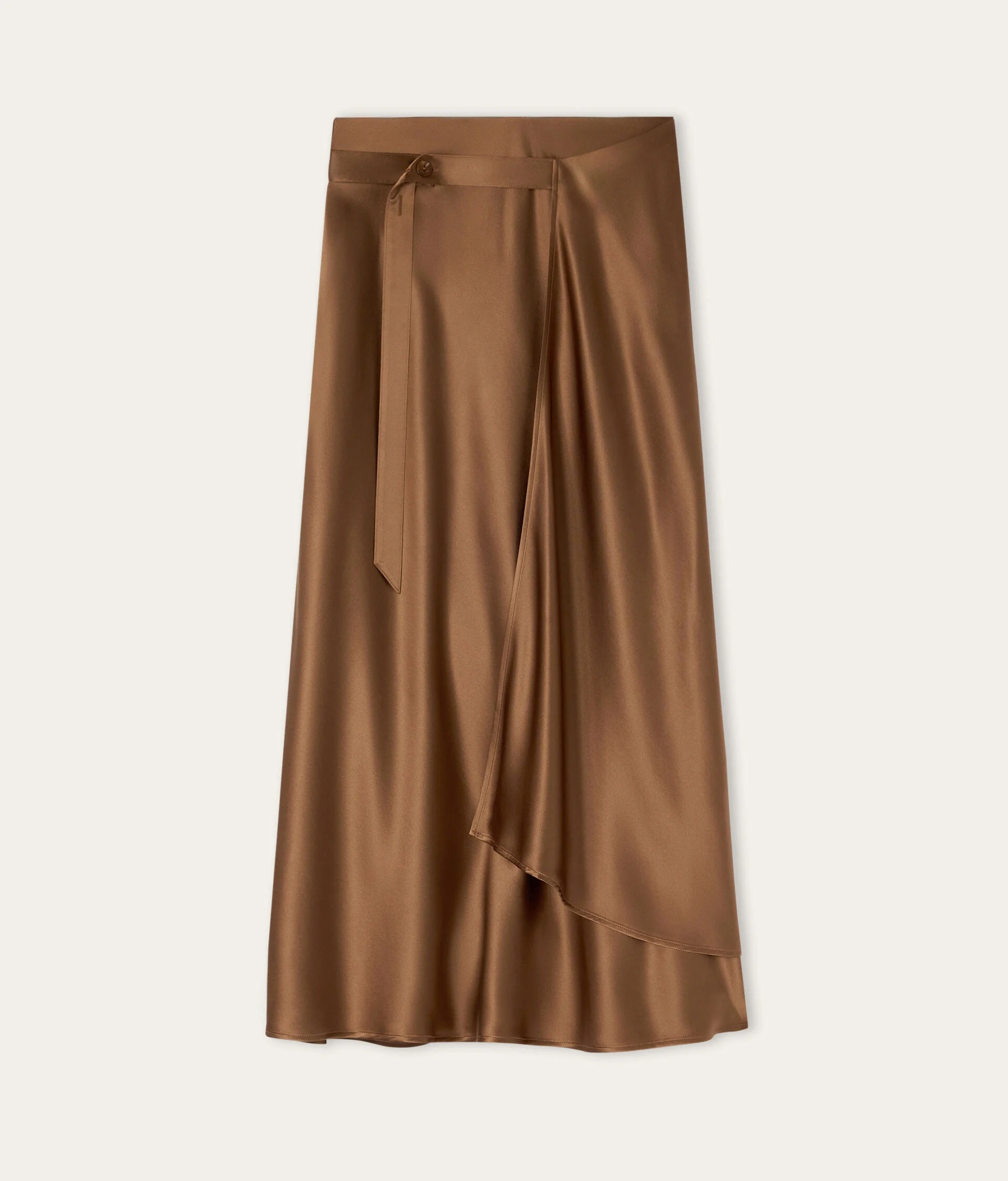 falconeri, Pure Silk Wrap Skirt