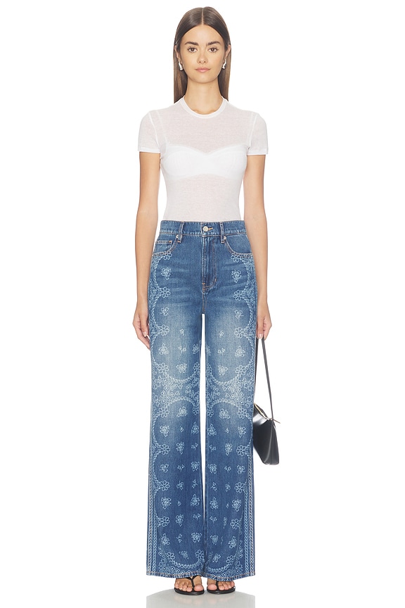 Taylor High Rise Wide Leg Jeans