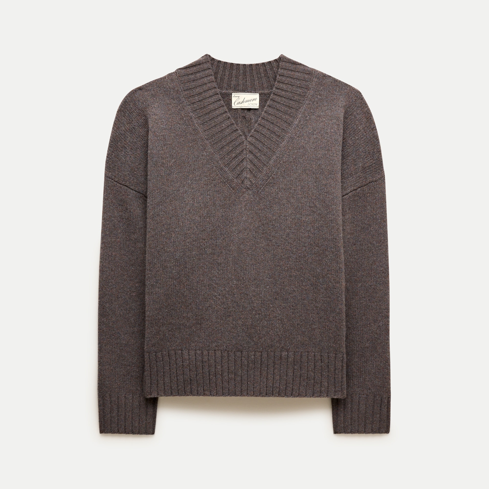 Oversized Cashmere V-Neck Sweater