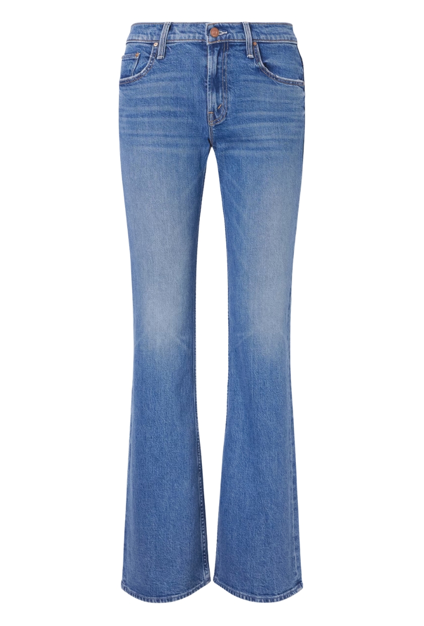MOTHER, The Jinx Heel Low-Rise Flared Jeans