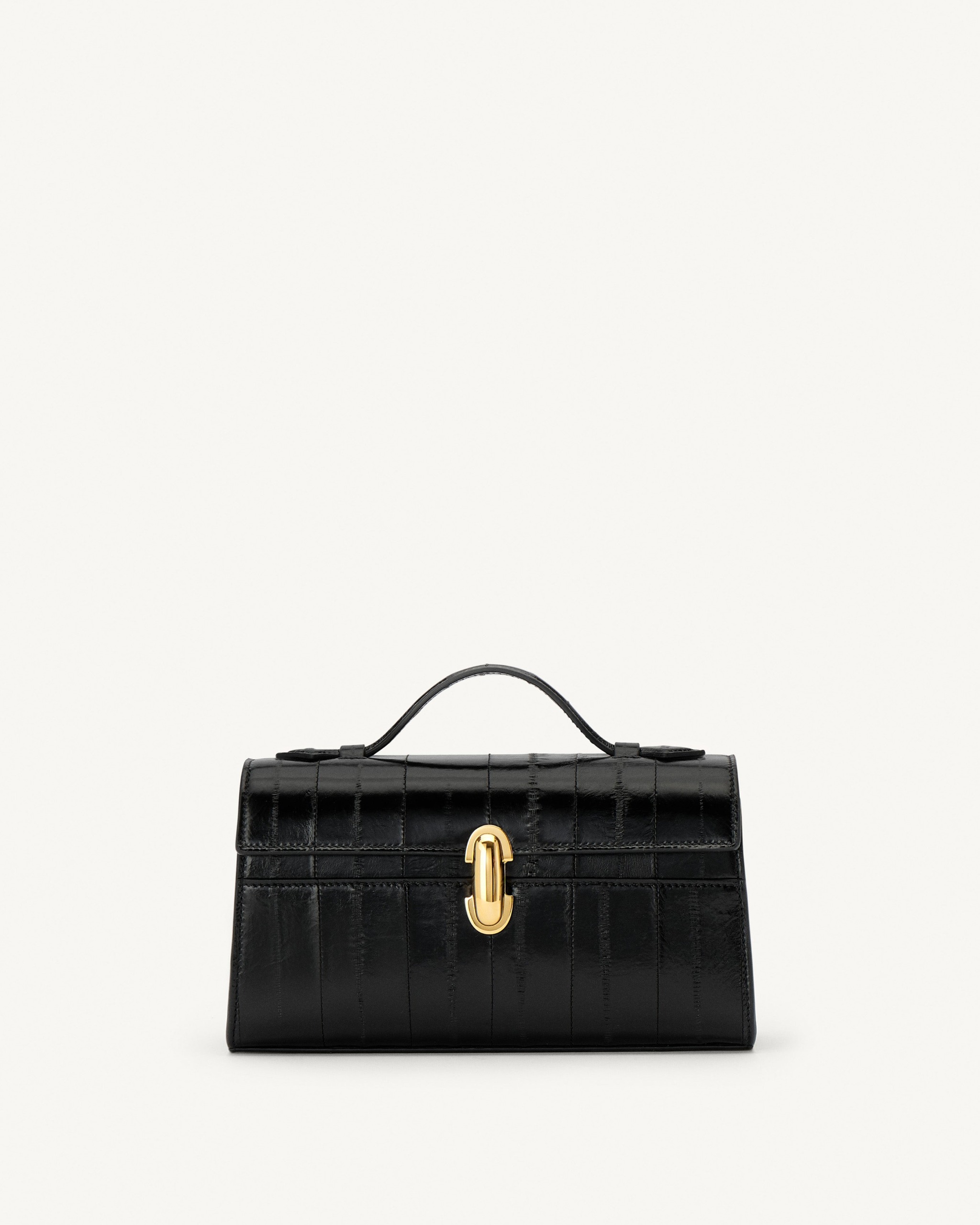 Symmetry Pochette in Eel