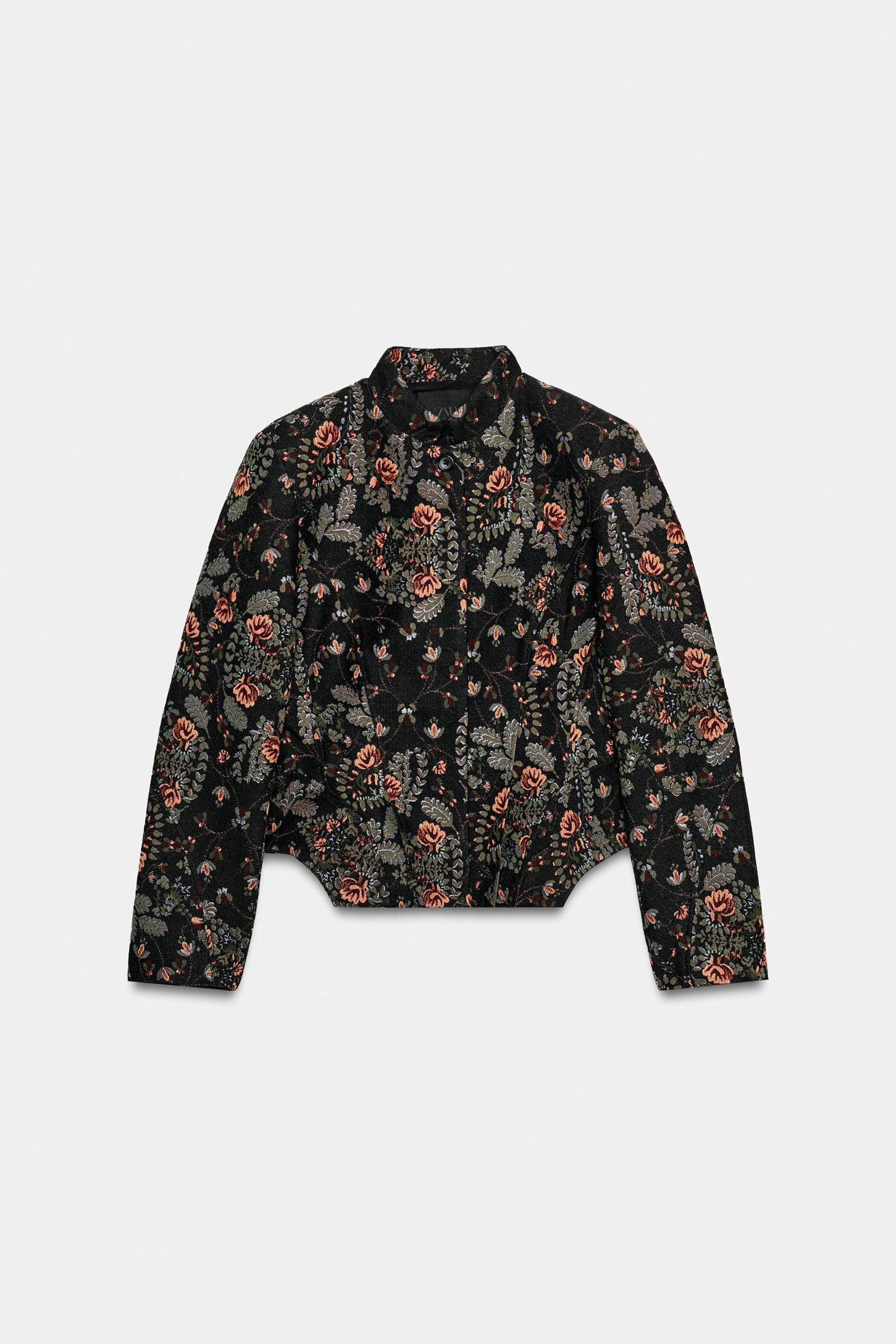 Zw Collection Peplum Jacket - Black - Xs