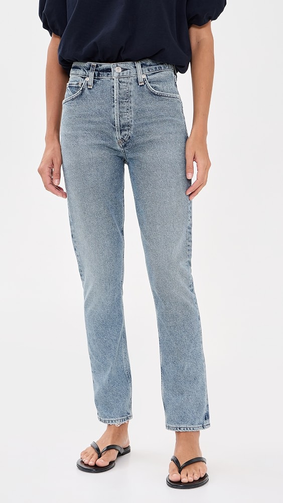 Charlotte Straight Jeans - Dresden