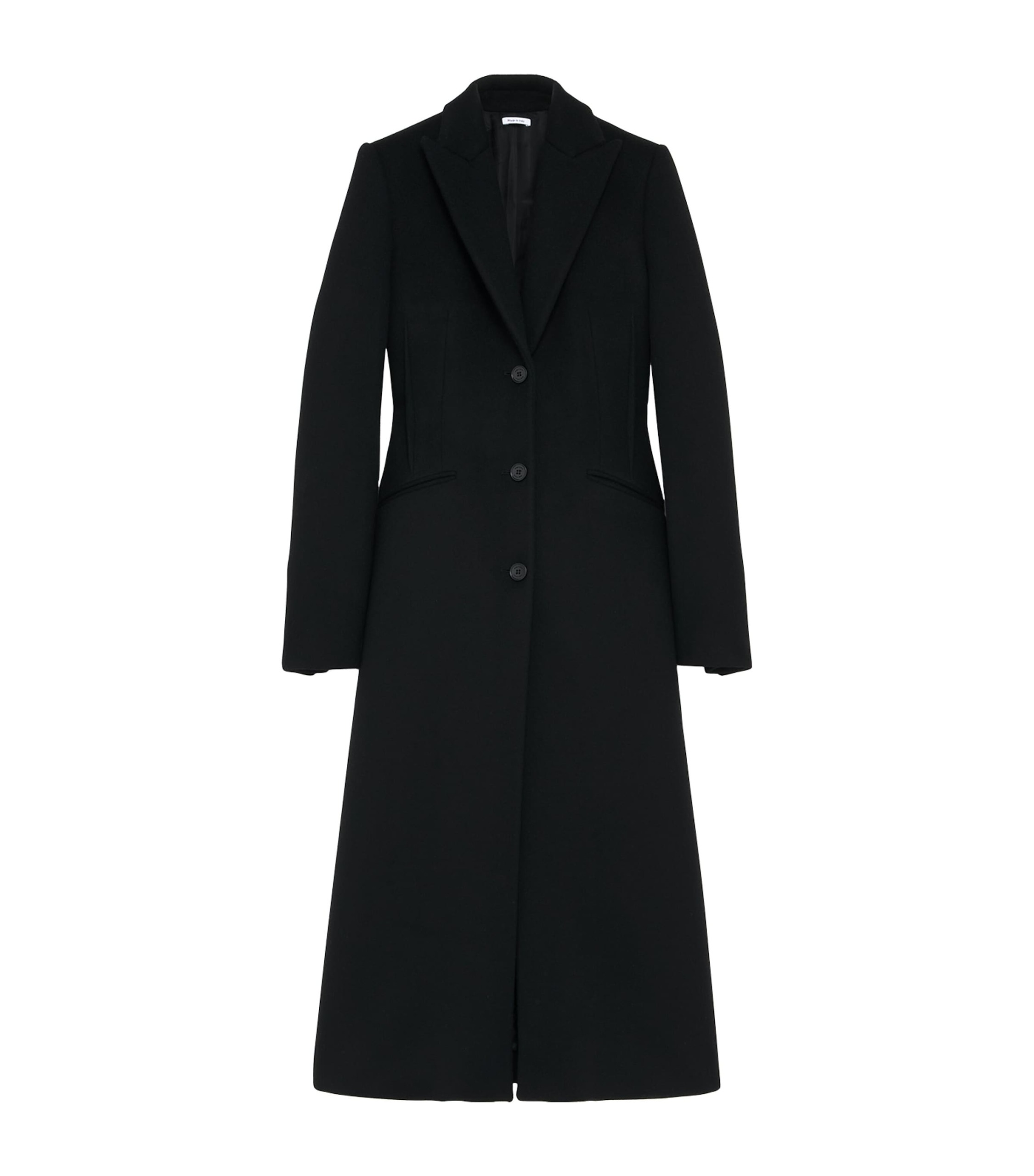 Mcqueen Wool Single-Breasted Coat