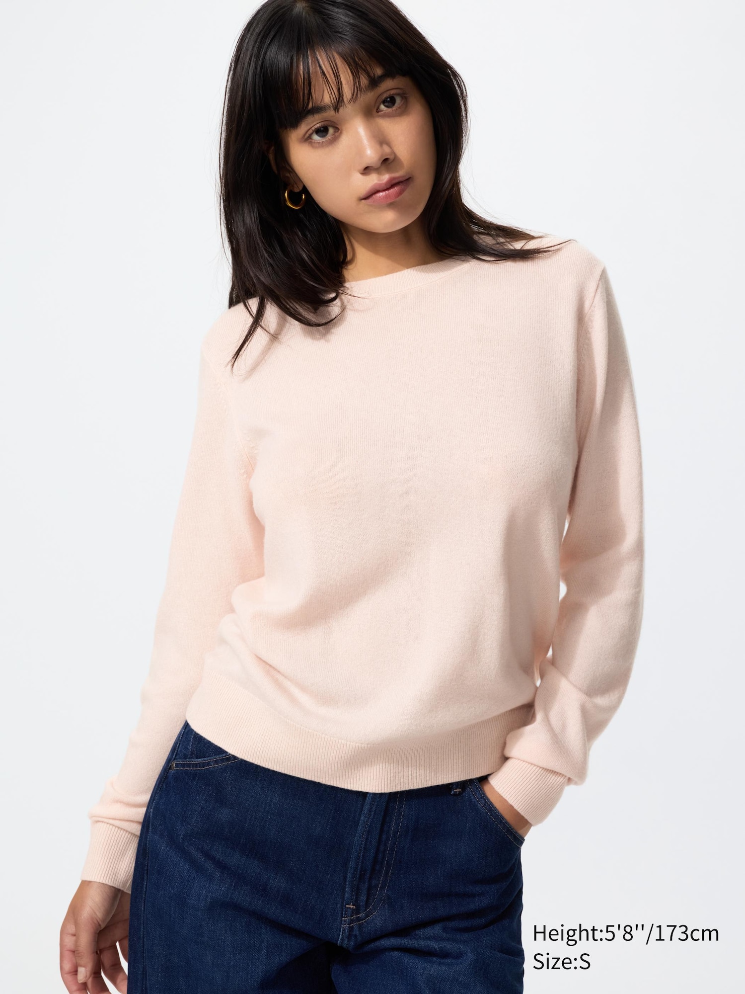 100% Cashmere Crew Neck Jumper