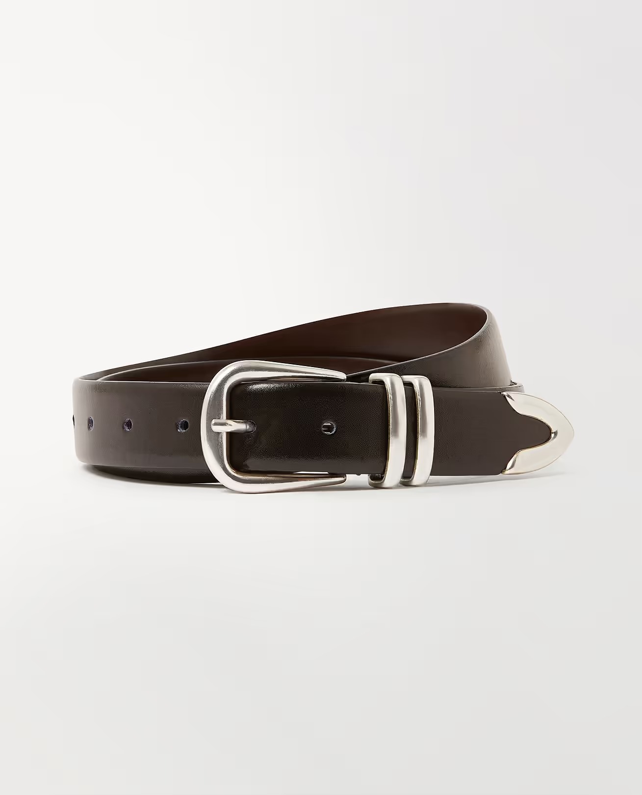 Rise & Fall, Women's Smooth Leather Wide Buckle Belt