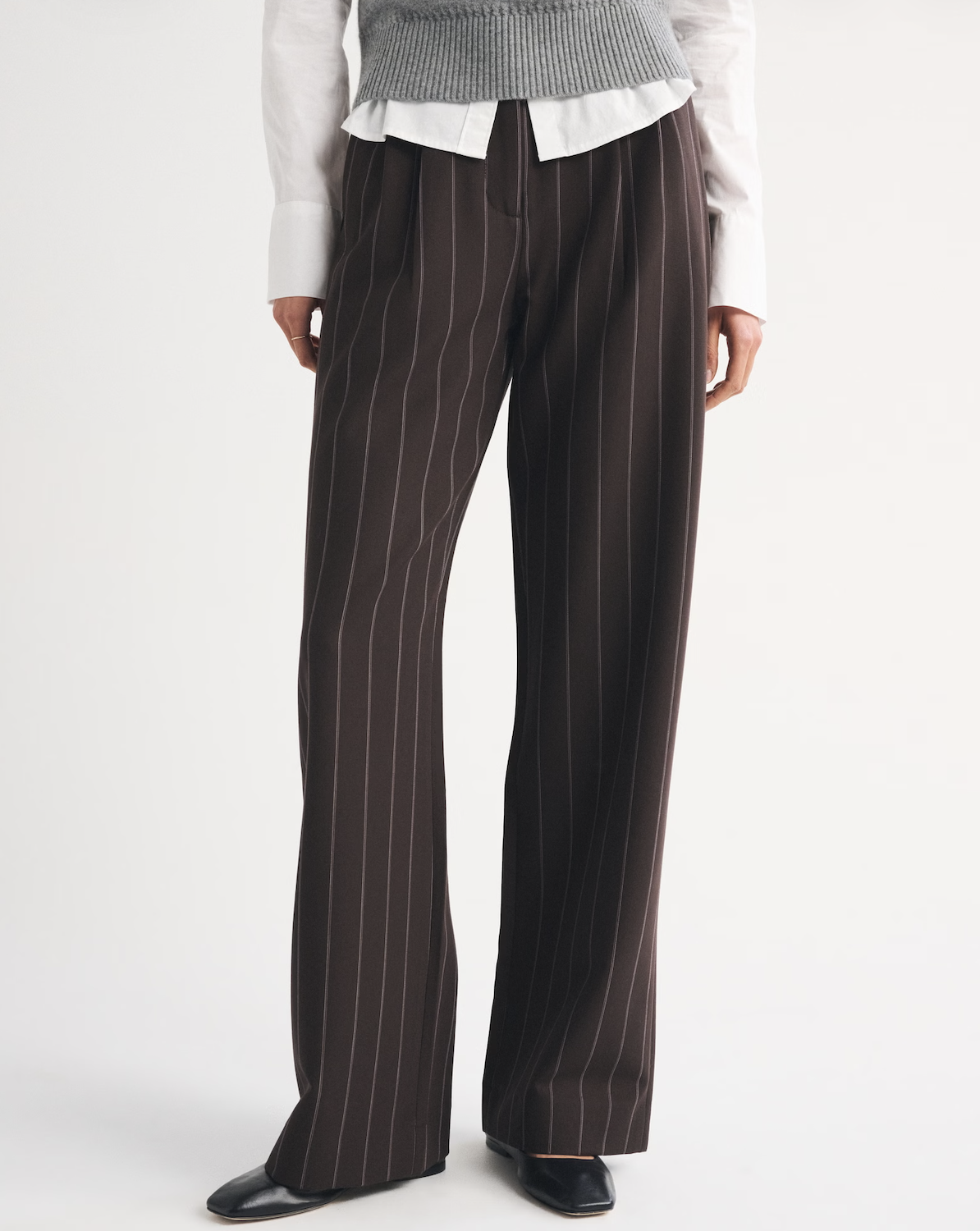 abercrombie, A&f Sloane Tailored Wide Leg Pant