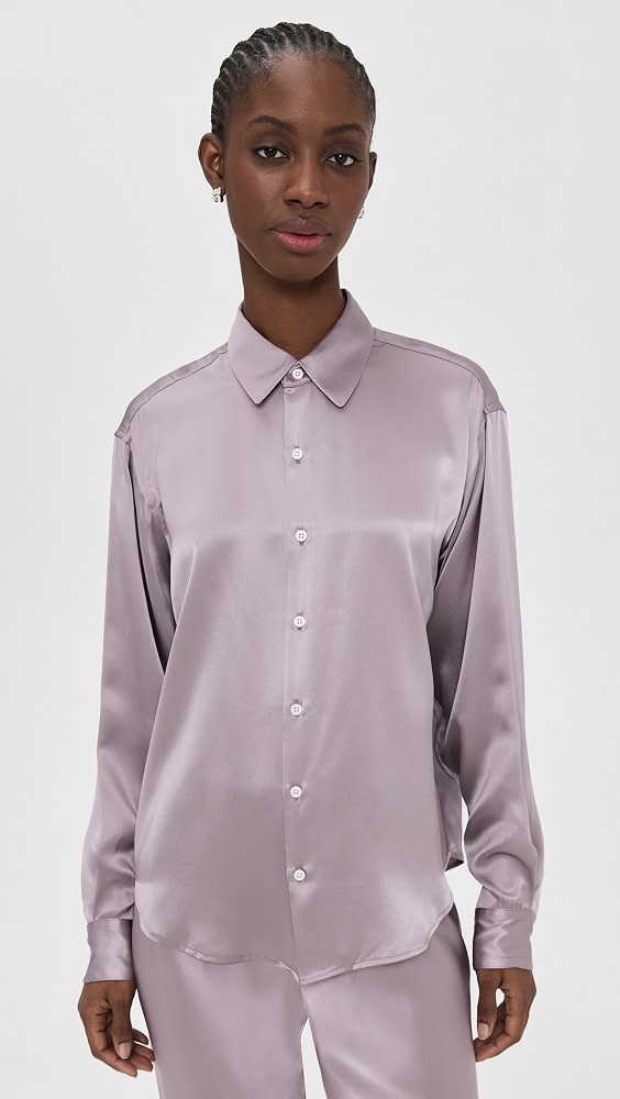 La Classica Silk Shirt - Mauve