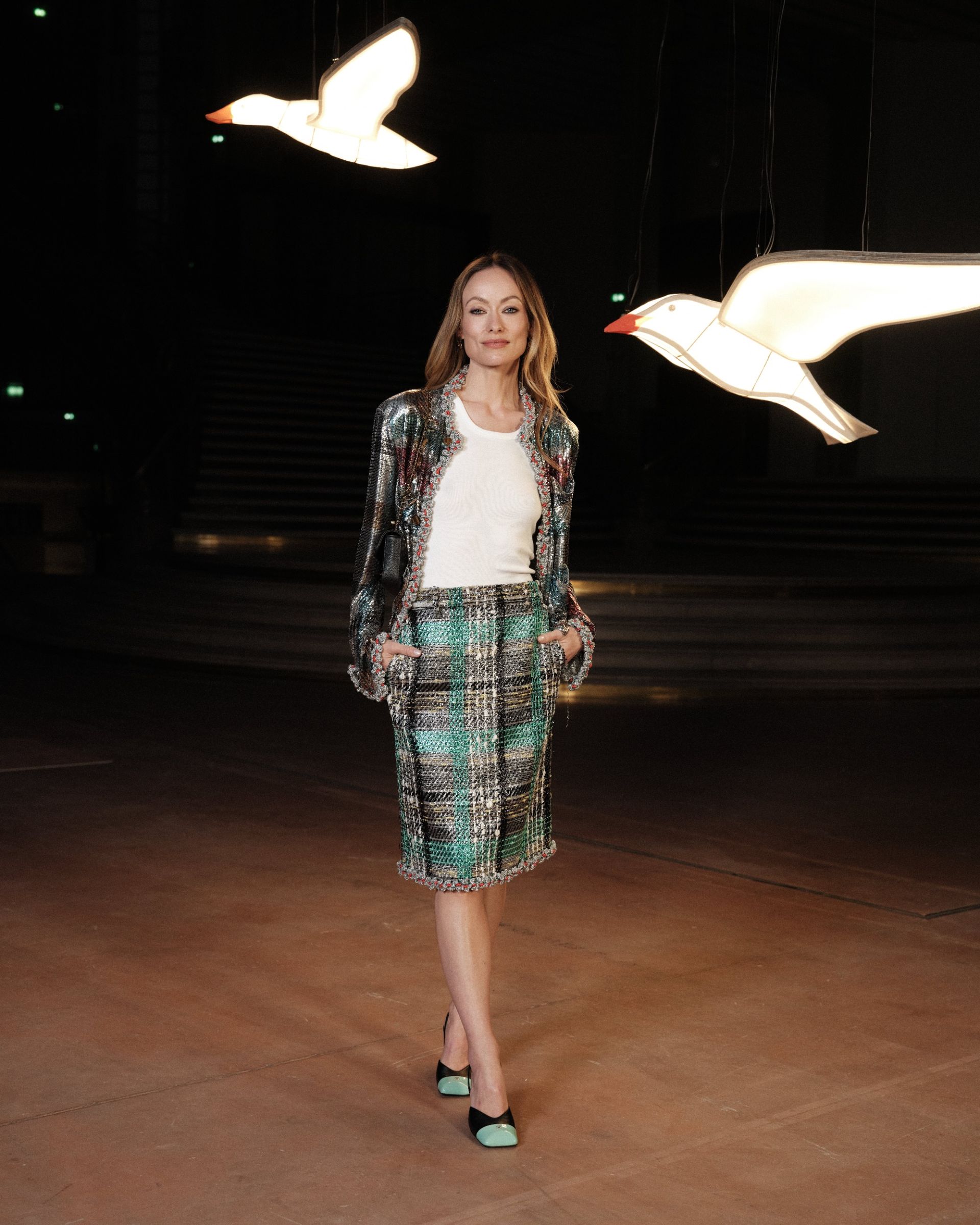 Olivia Wilde at the Chanel S/S 27 show