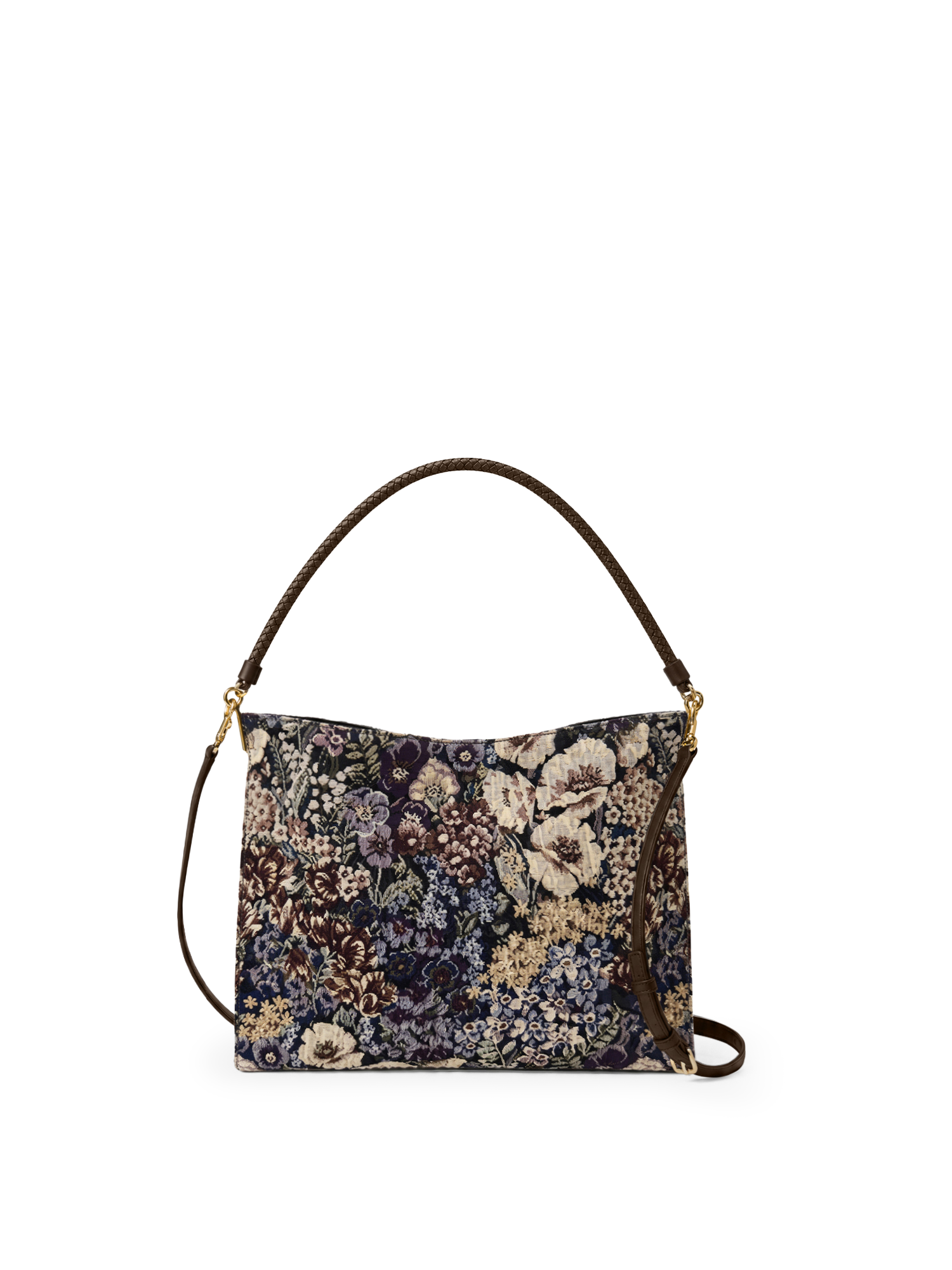 Brocade Vida Shoulder Bagdark Eggplant Multi / Os