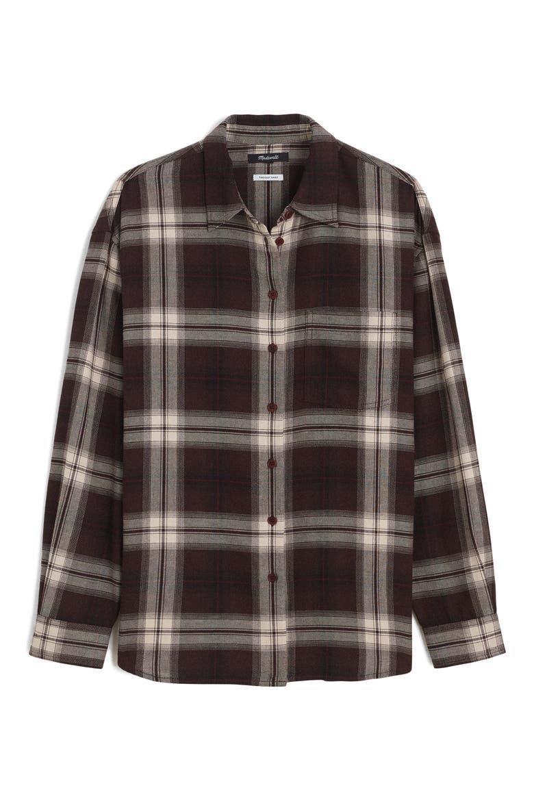 The Easy Plaid Flannel Button-Up Shirt