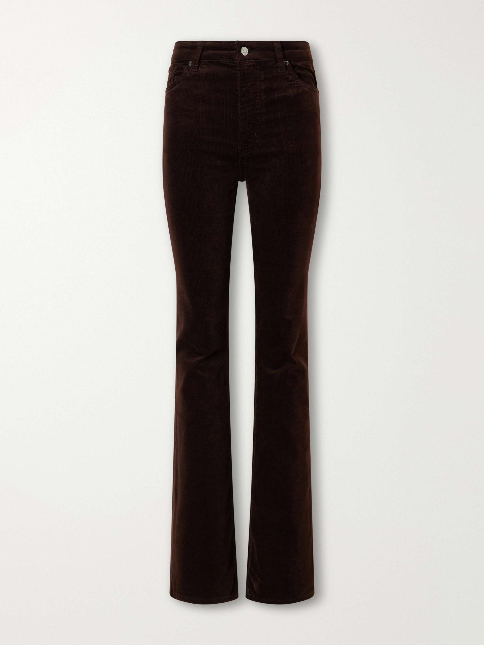 The Corduroy Reboot Cotton-Blend High-Rise Wide-Leg Pants