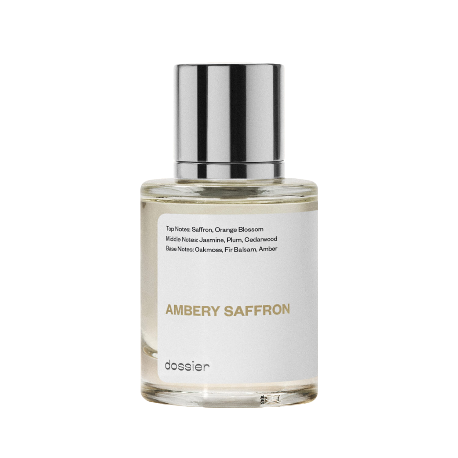 Dossier Eau De Parfum, Ambery Saffron