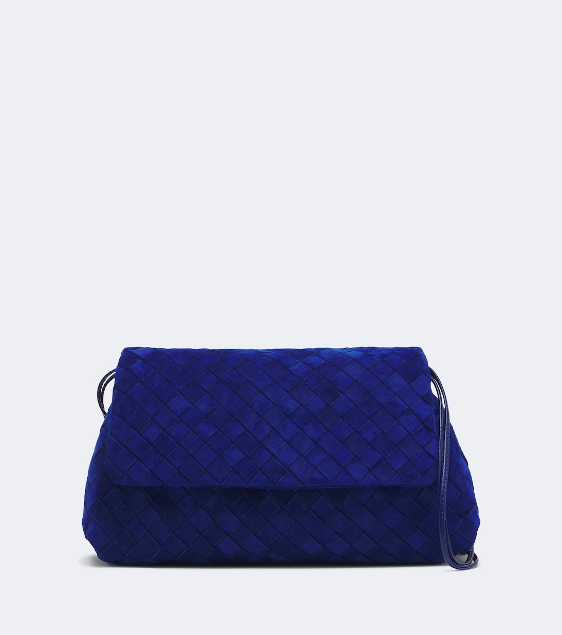 Giorno Intrecciato Suede Shoulder Bag