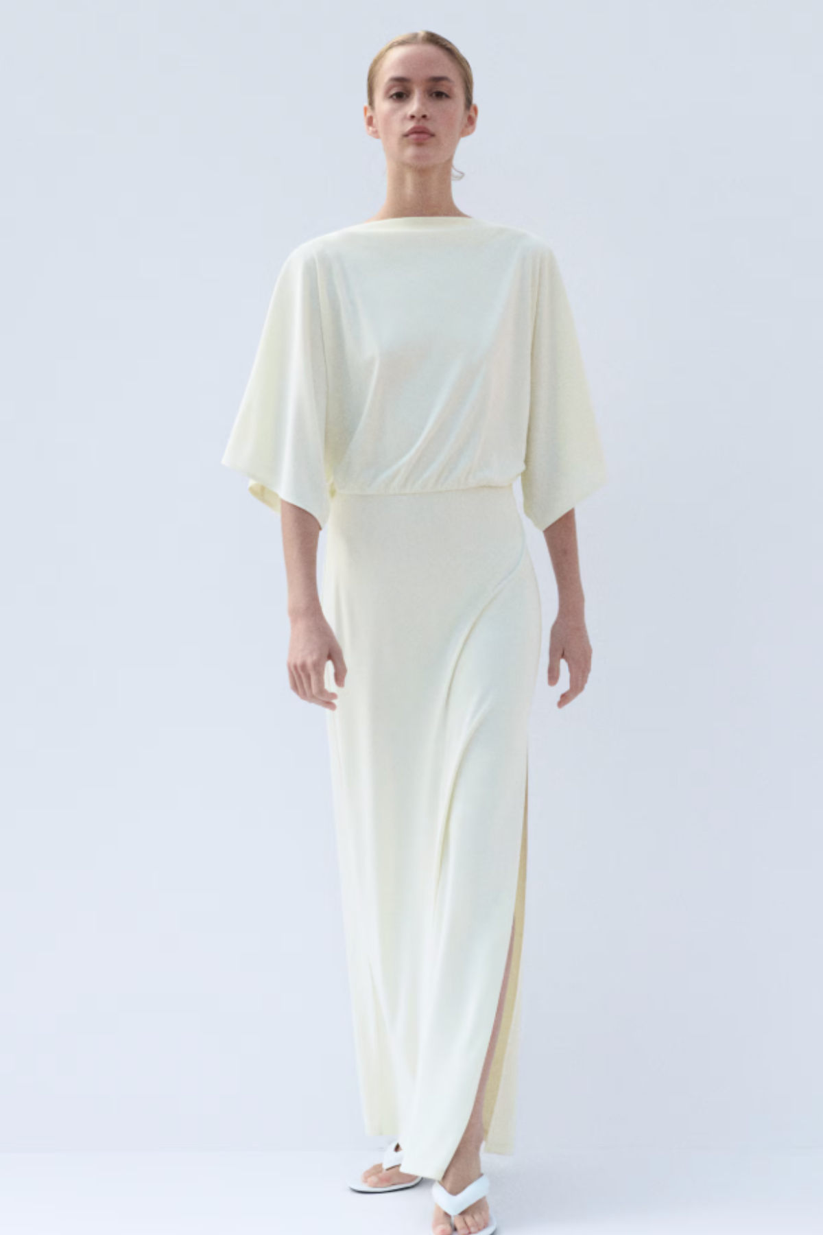 H&M, Draped Maxi Dress