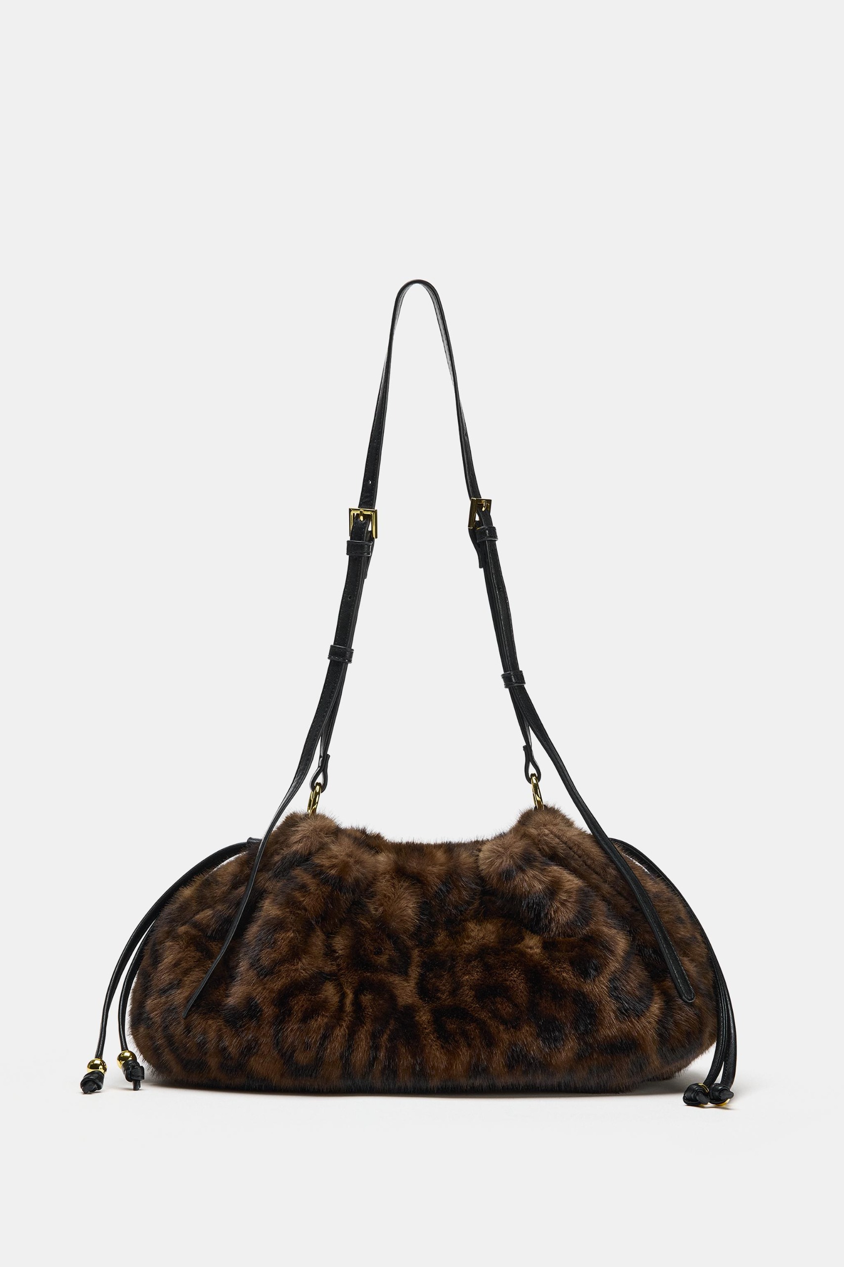 Textured Print Shoulder Bag - Multicoloured - One Size Only