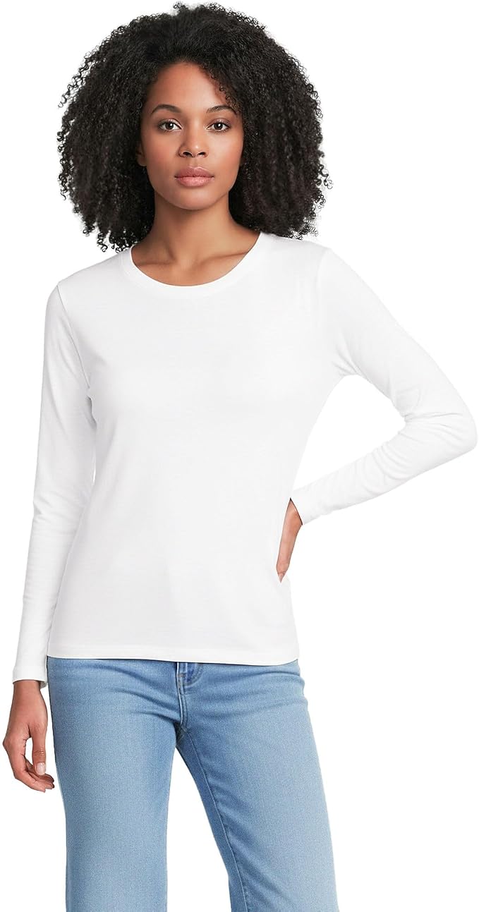 Lands' End, Supima Long Sleeve Crew Tee