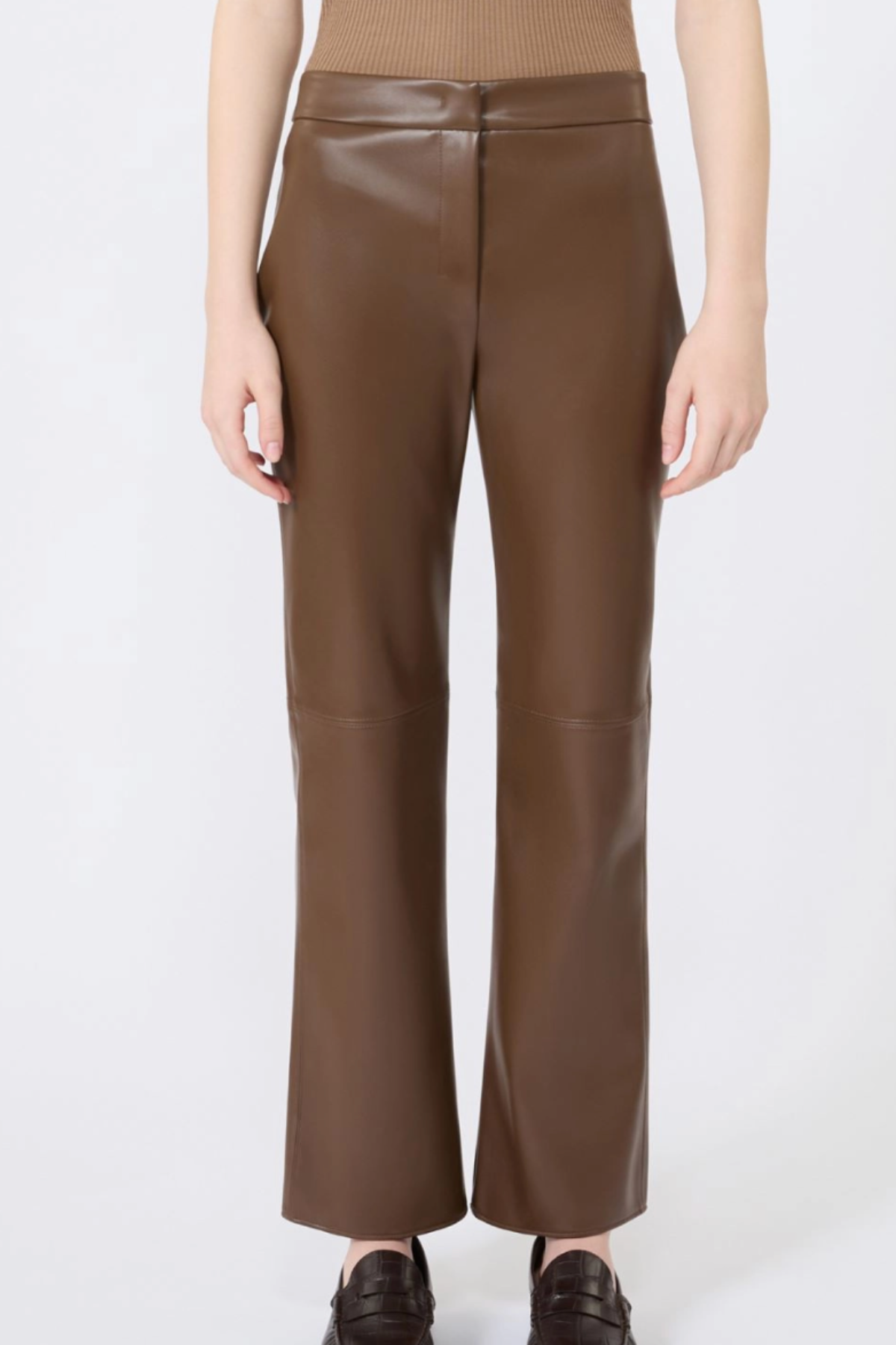 Max Mara, Slim-Fit Coated Jersey Trousers