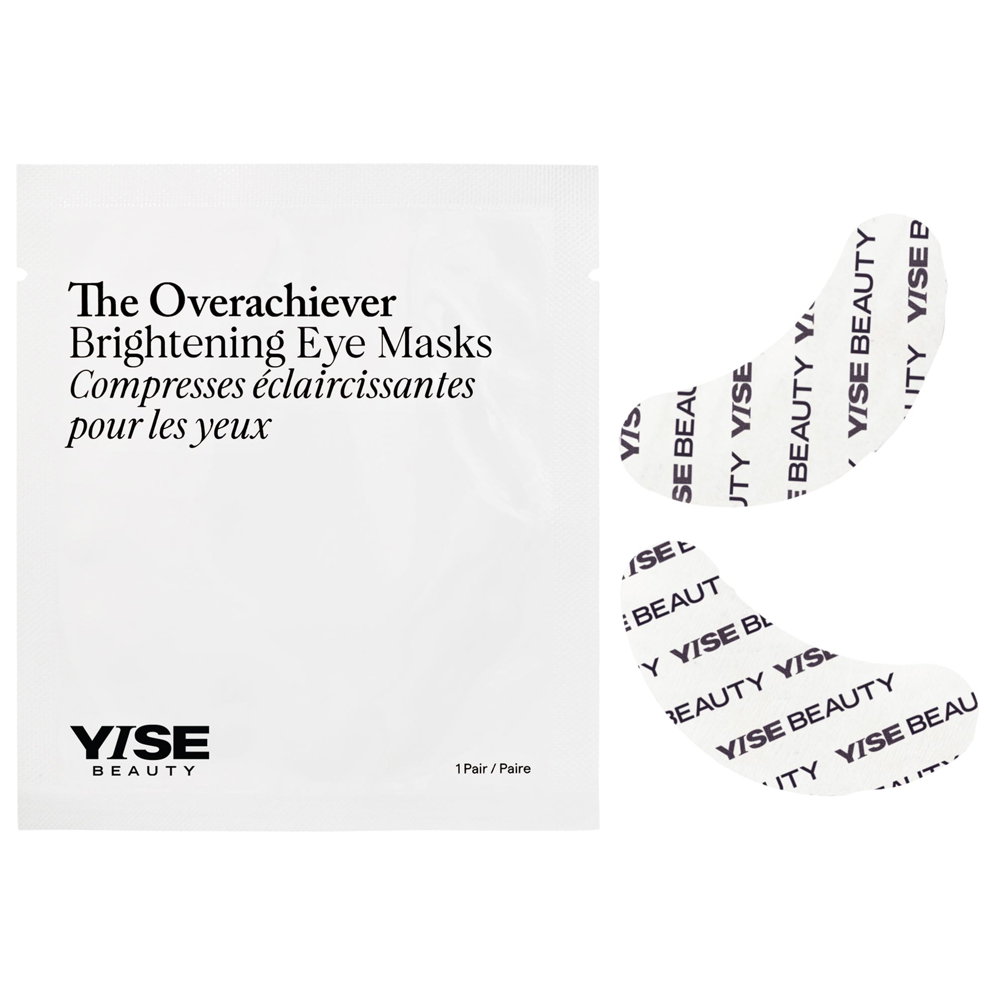 The Overachiever Brightening & Depuffing Eye Patches With Vitamin C