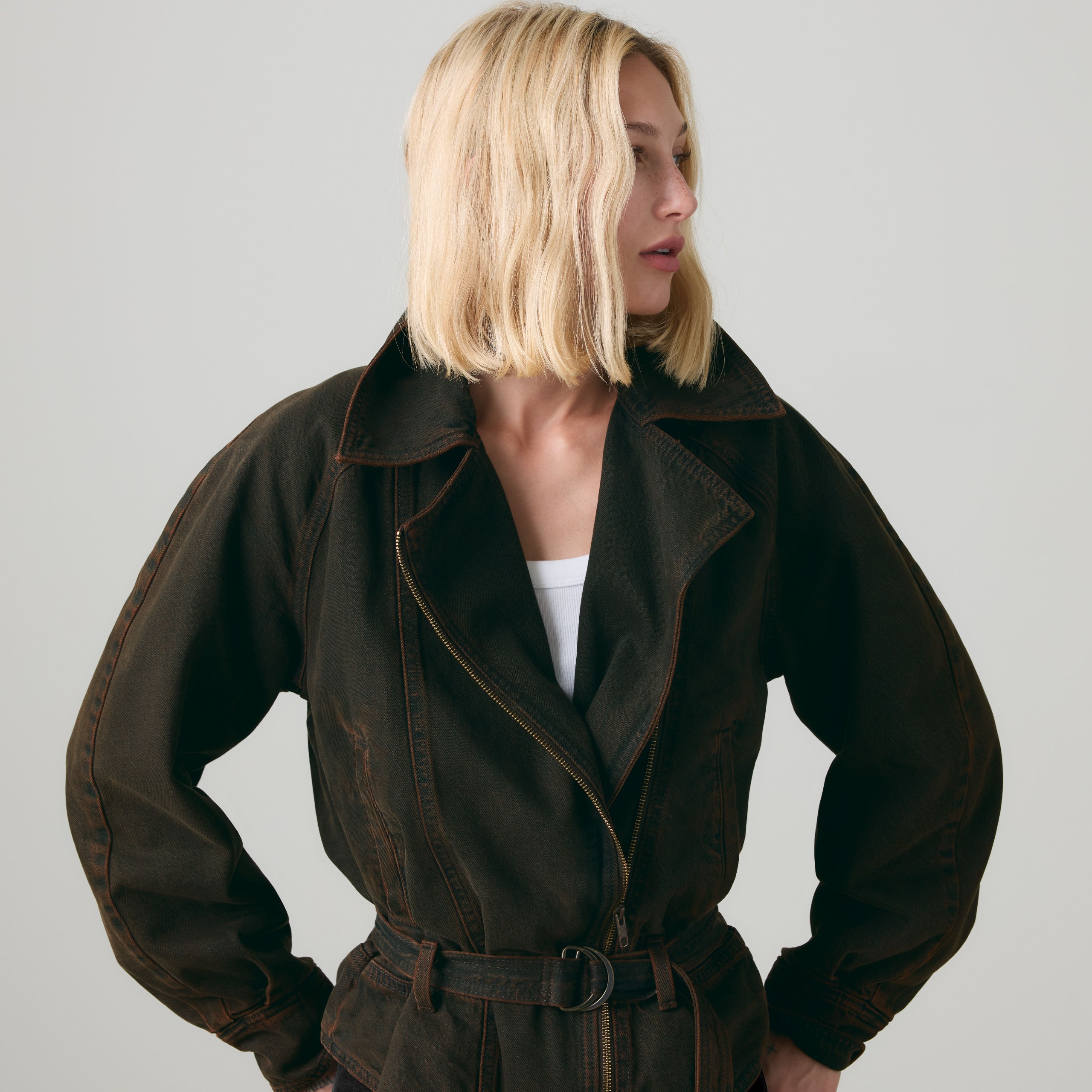 80's Bomber Trucker Jacket