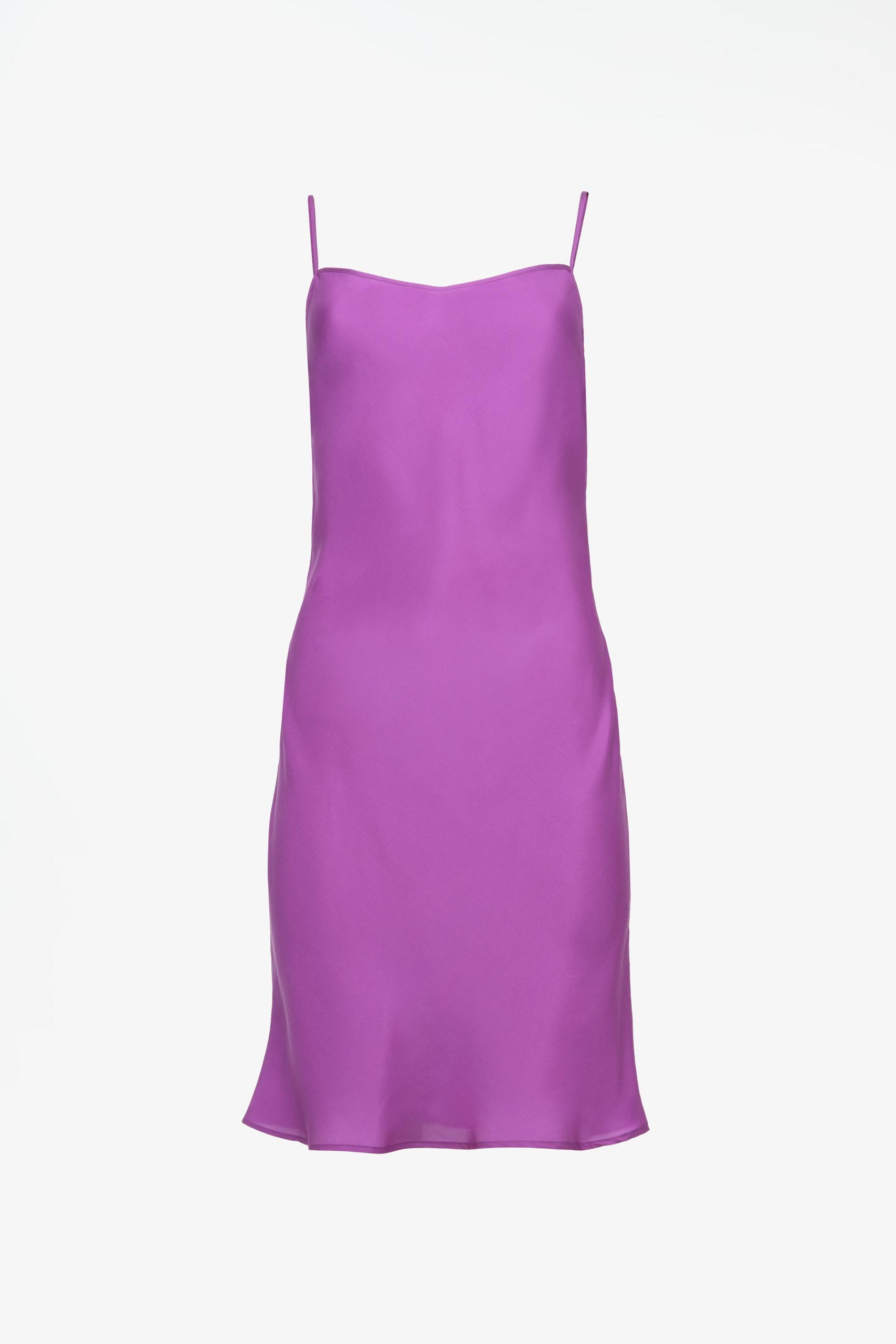 Limited Edition 100% Silk Camisole Dress - Purple - Xs